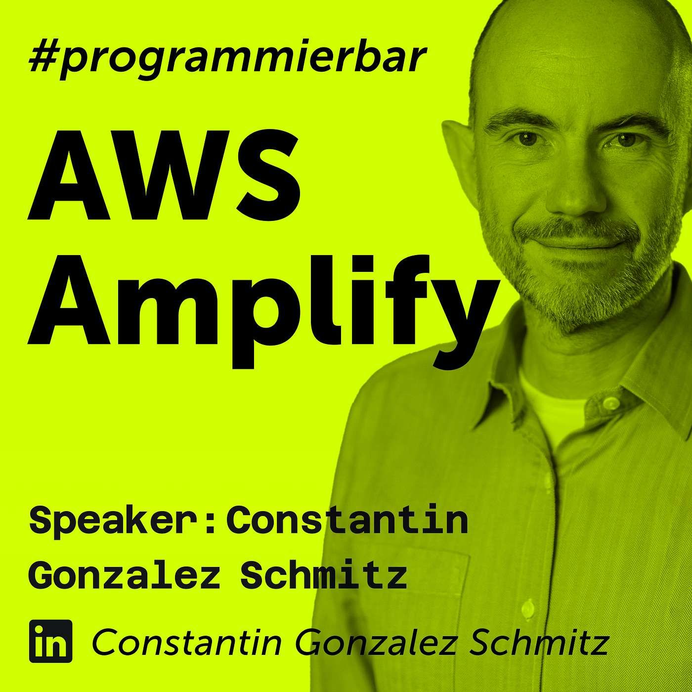 Deep Dive 142 – AWS Amplify mit Constantin Gonzalez Schmitz