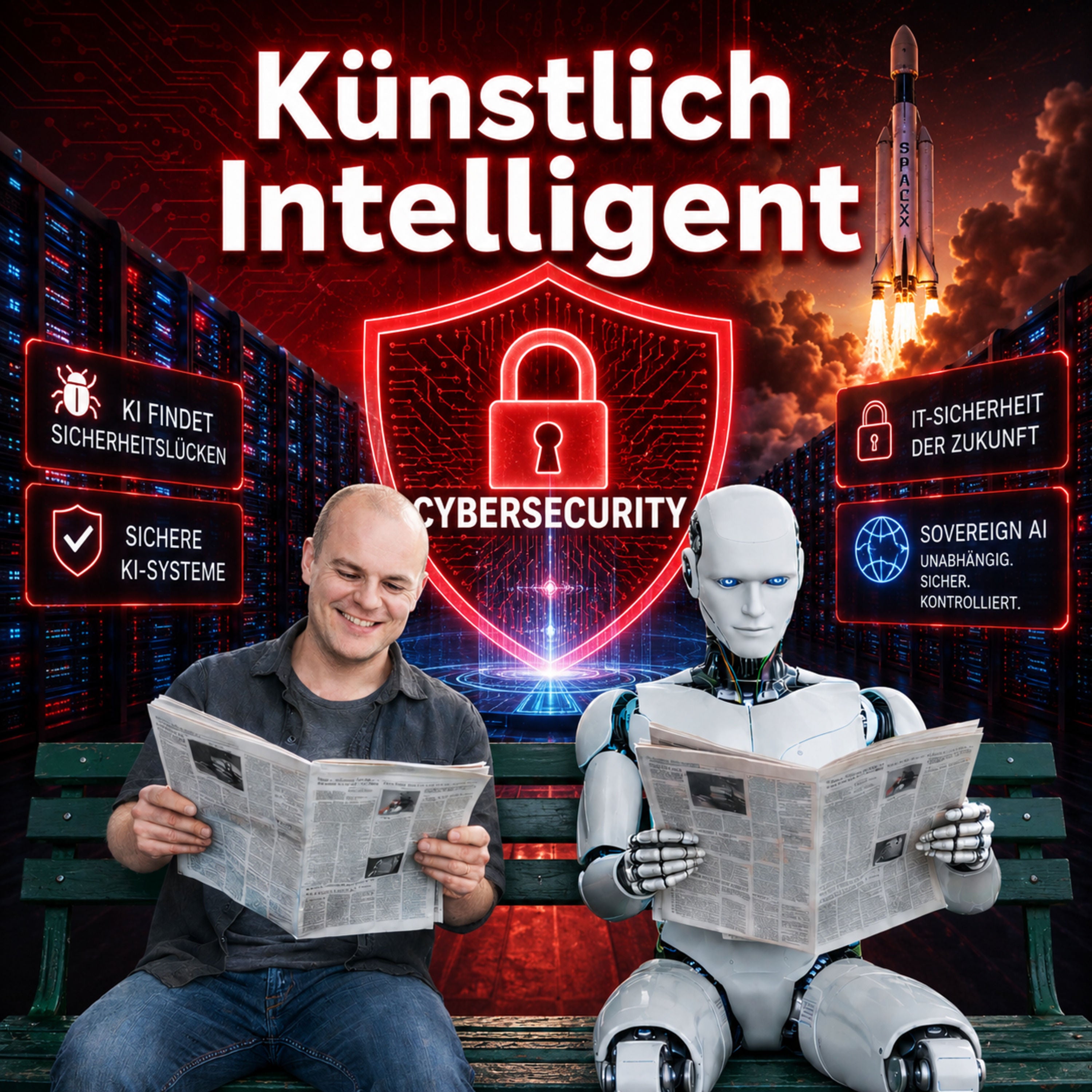 Cohere übernimmt Aleph Alpha | Mozilla schließt dank Claude Mythos Sicherheitslücken | ChatGPT-5.5 Cyber | Anthropic kauft Rechenleistung bei SpaceX | Google baut KI Agenten a la OpenClaw