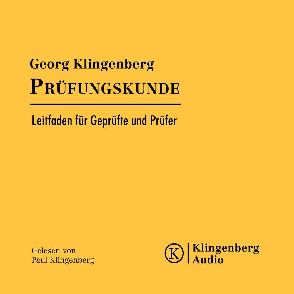 Prüfungskunde - Leitfaden für Geprüfte und Prüfer