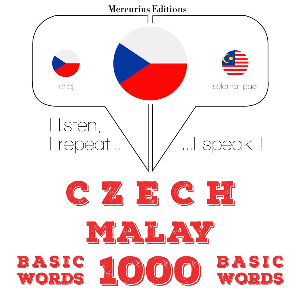 Čeština - malajština: 1 000 základních slov