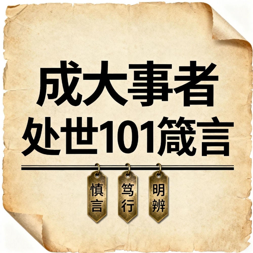 成大事者处世101箴言