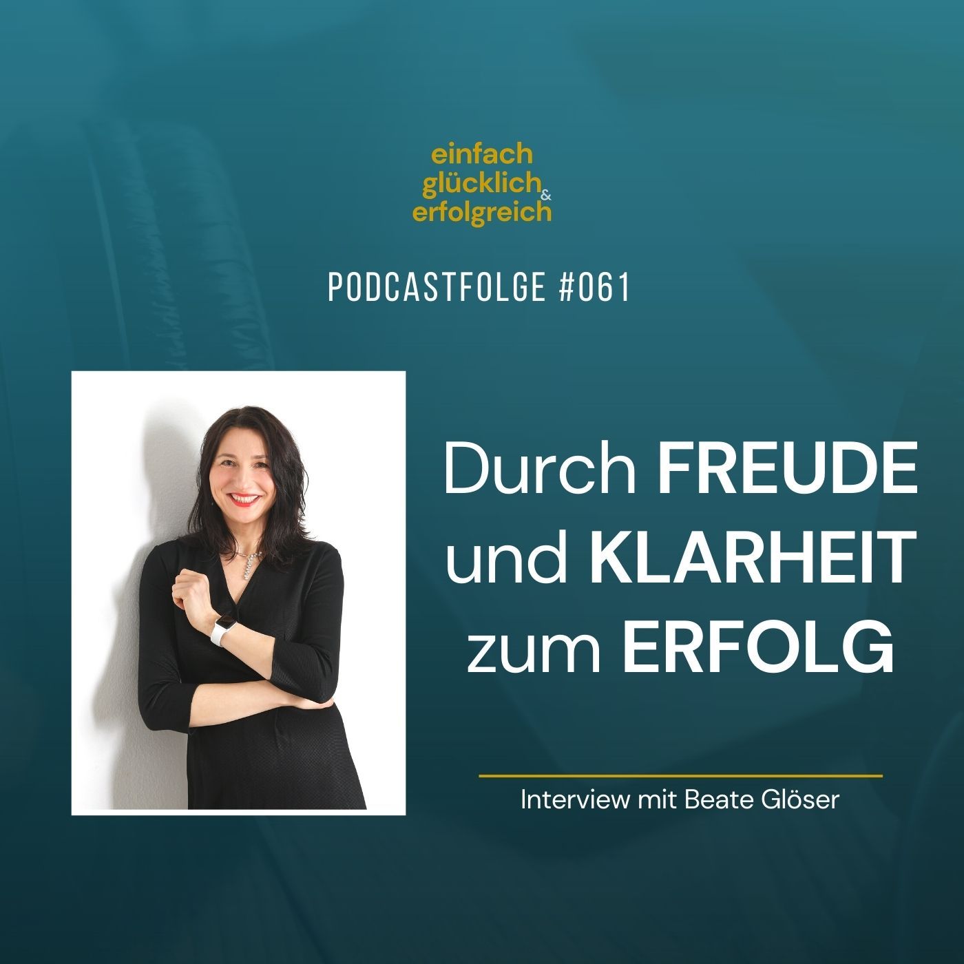 #061 - Durch Freude und Klarheit zum Erfolg - Interview mit Beate Glöser (Teil 2)