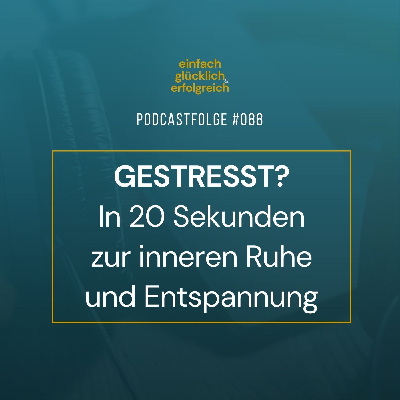 #088 - Gestresst? In 20 Sekunden zur inneren Ruhe und Entspannung