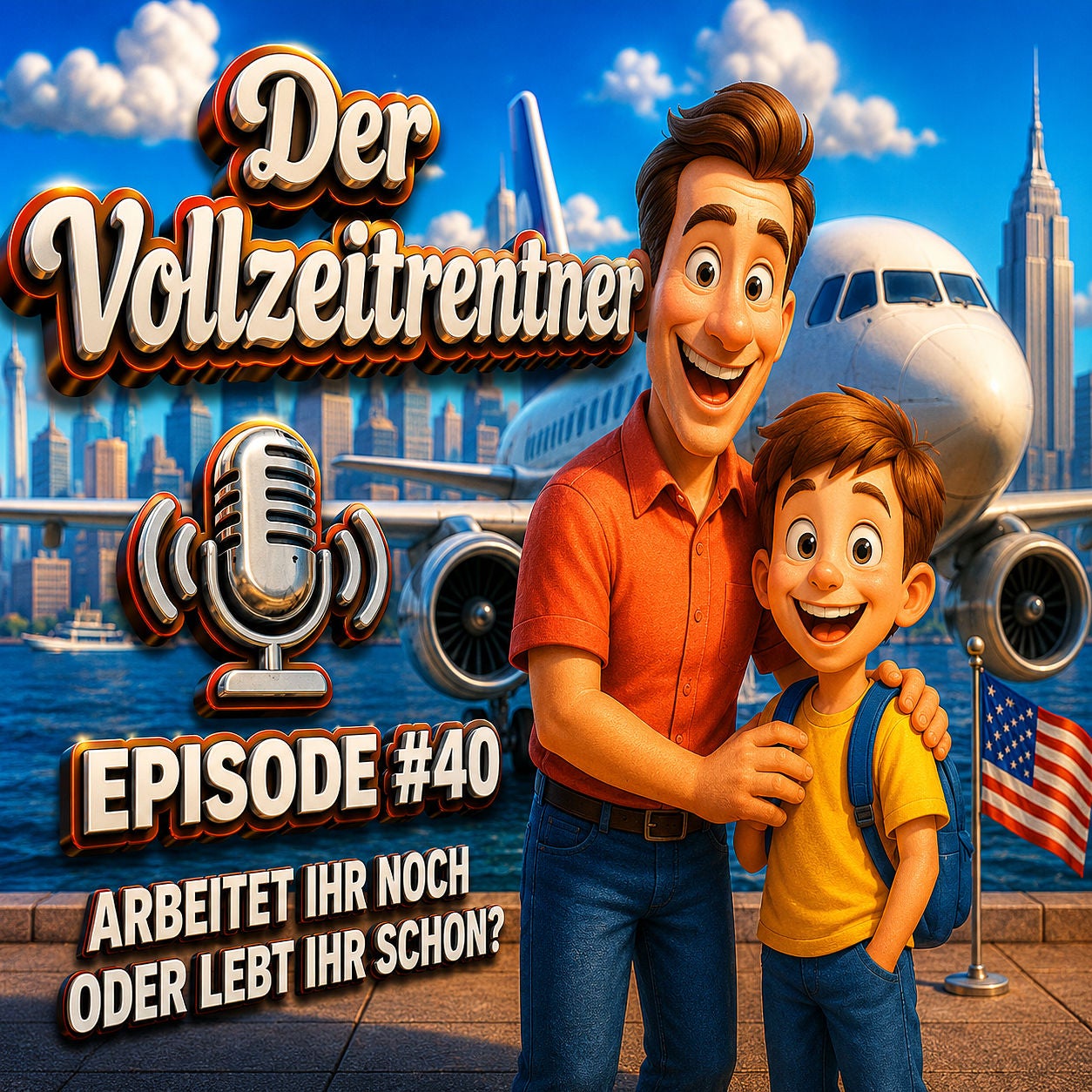 DIE REISEN IN DIE VOLLZEITRENTE --- ERSTE SCHRITTE IN DIE NEUE WELT – ODER: WIE MEIN SOHN UND ICH BOSTON UND NEW YORK🗽 UNSICHER MACHTEN