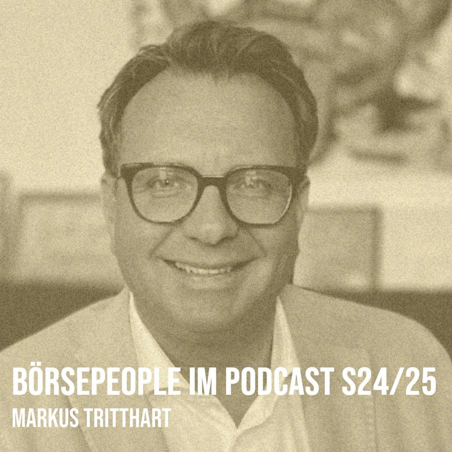 Börsepeople im Podcast S24/25: Markus Tritthart