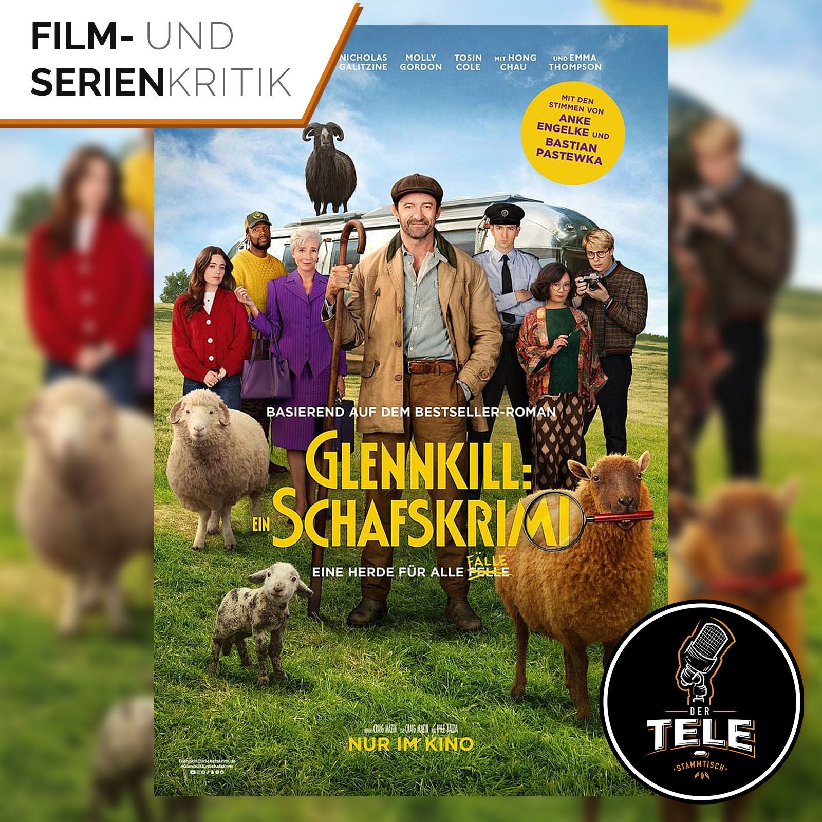 Glennkill: Ein Schafskrimi | Wolliges Whodunit - Hugh Jackmans Lämmer schweigen eher selten