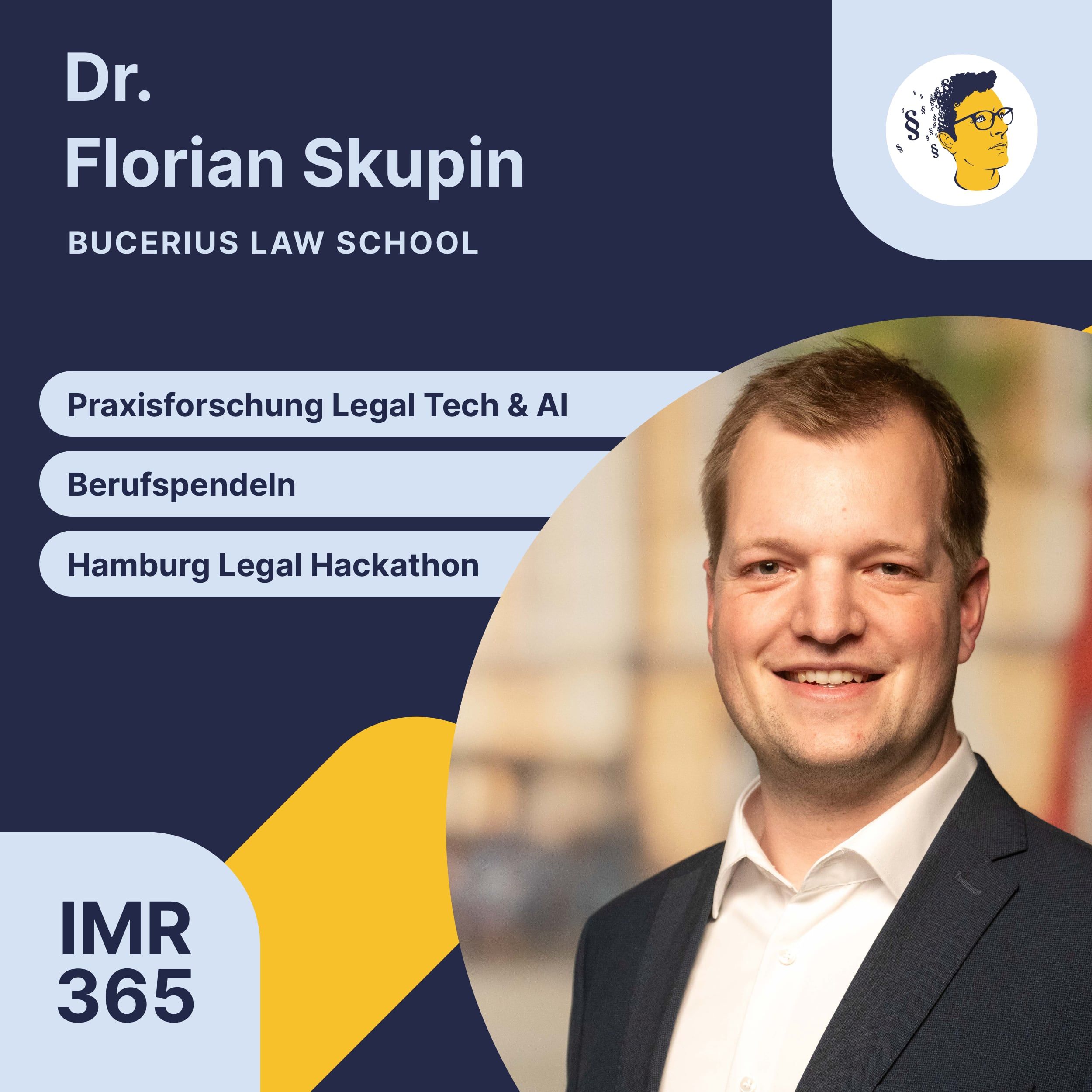 IMR365: Bucerius Legal Innovation Hub, Praxis-Forschung Legal Tech und KI, Berufspendeln, Hamburg Legal Hackathon
