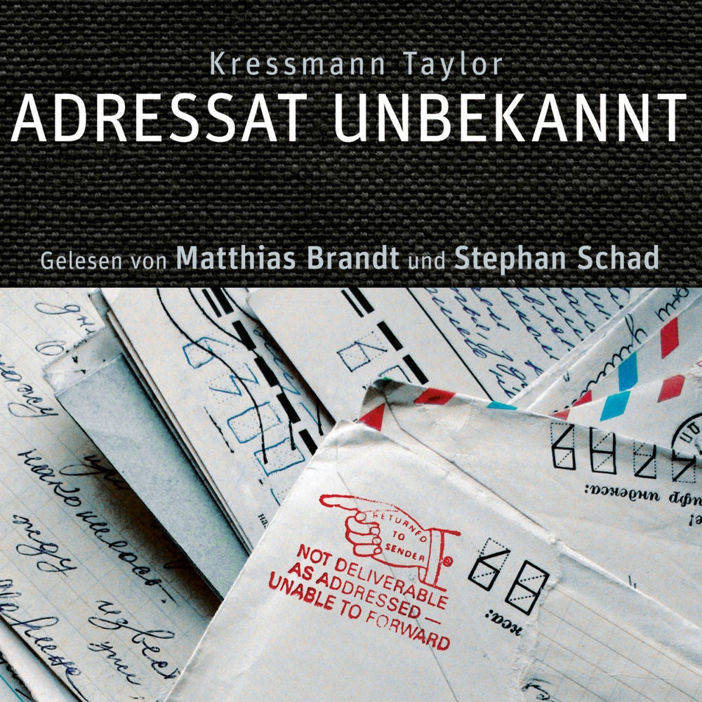 Matthias / Schad, Stephan Brandt - Adressat Unbekannt (MP3 Compilation)