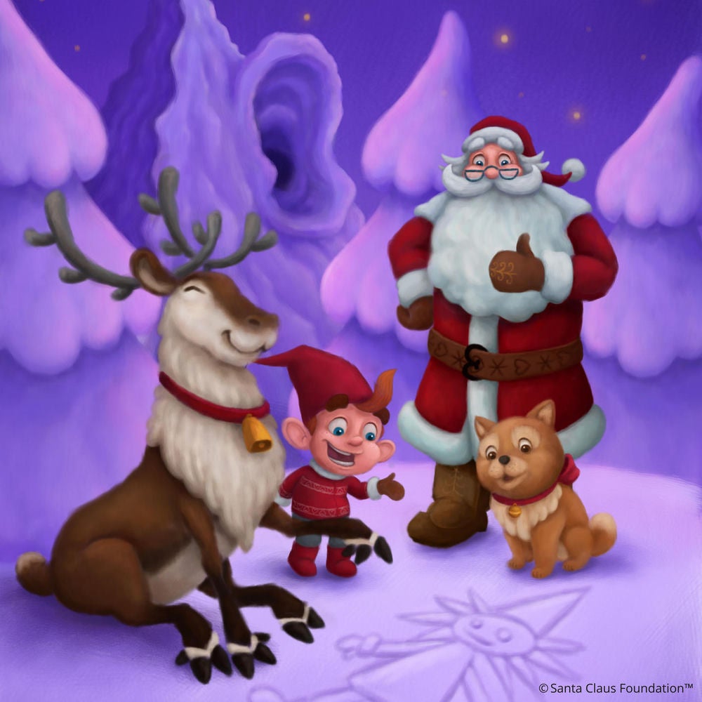 The Animals of the World of Santa Claus