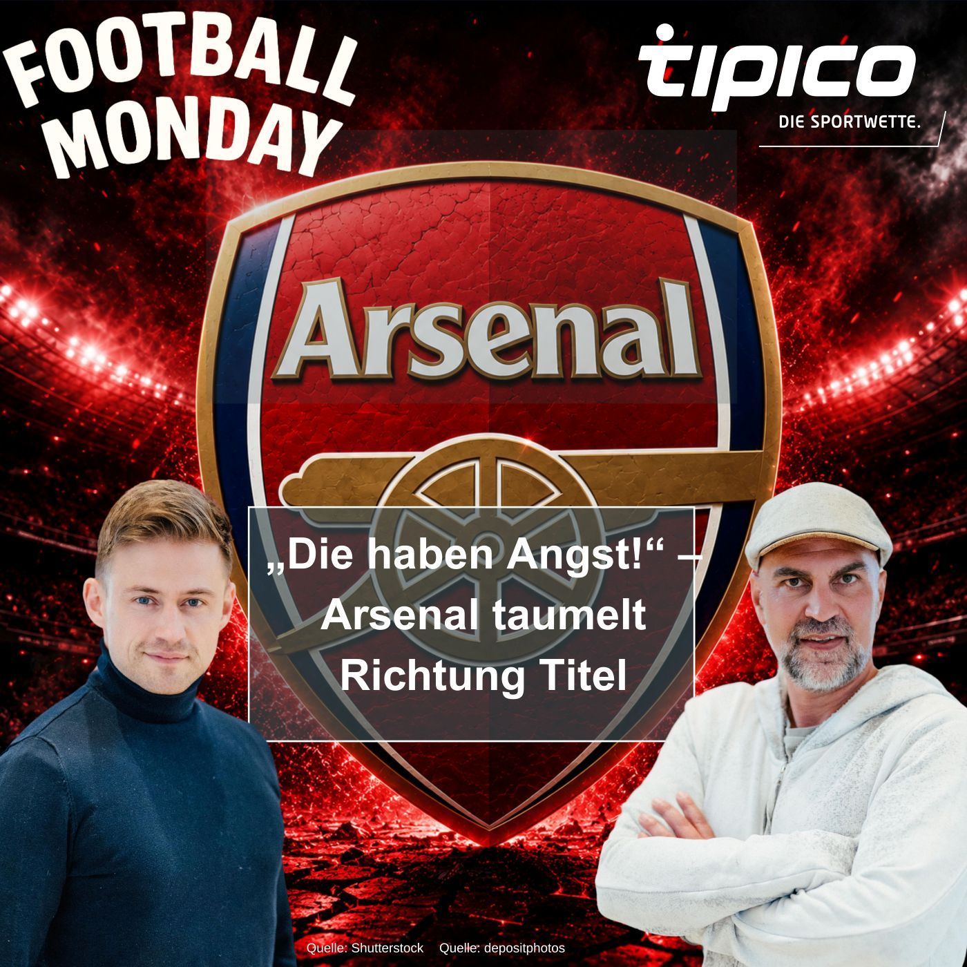 „Die haben Angst!“ – Arsenal taumelt Richtung Titel