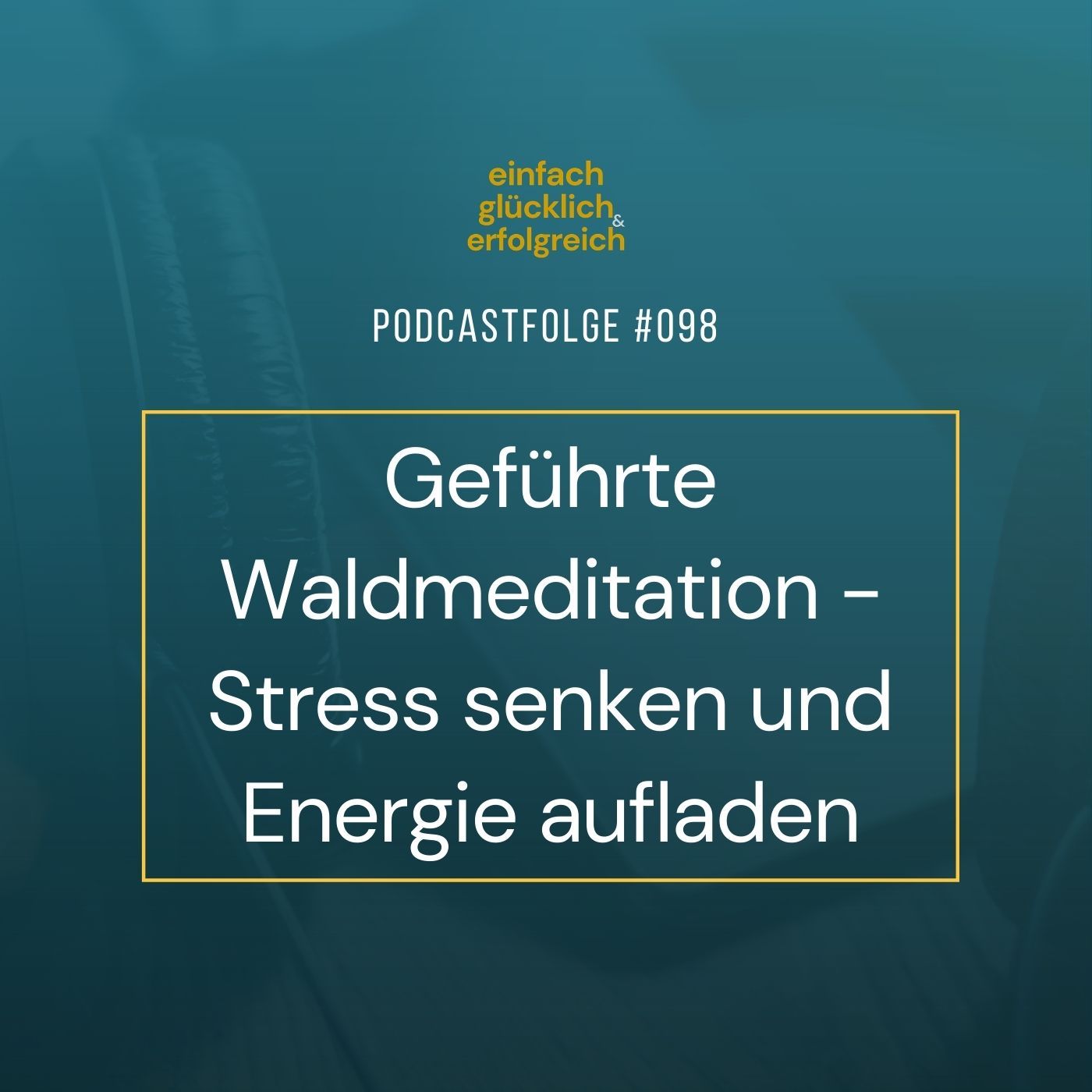 #098 - Geführte Waldmeditation | Stress senken und Energie aufladen