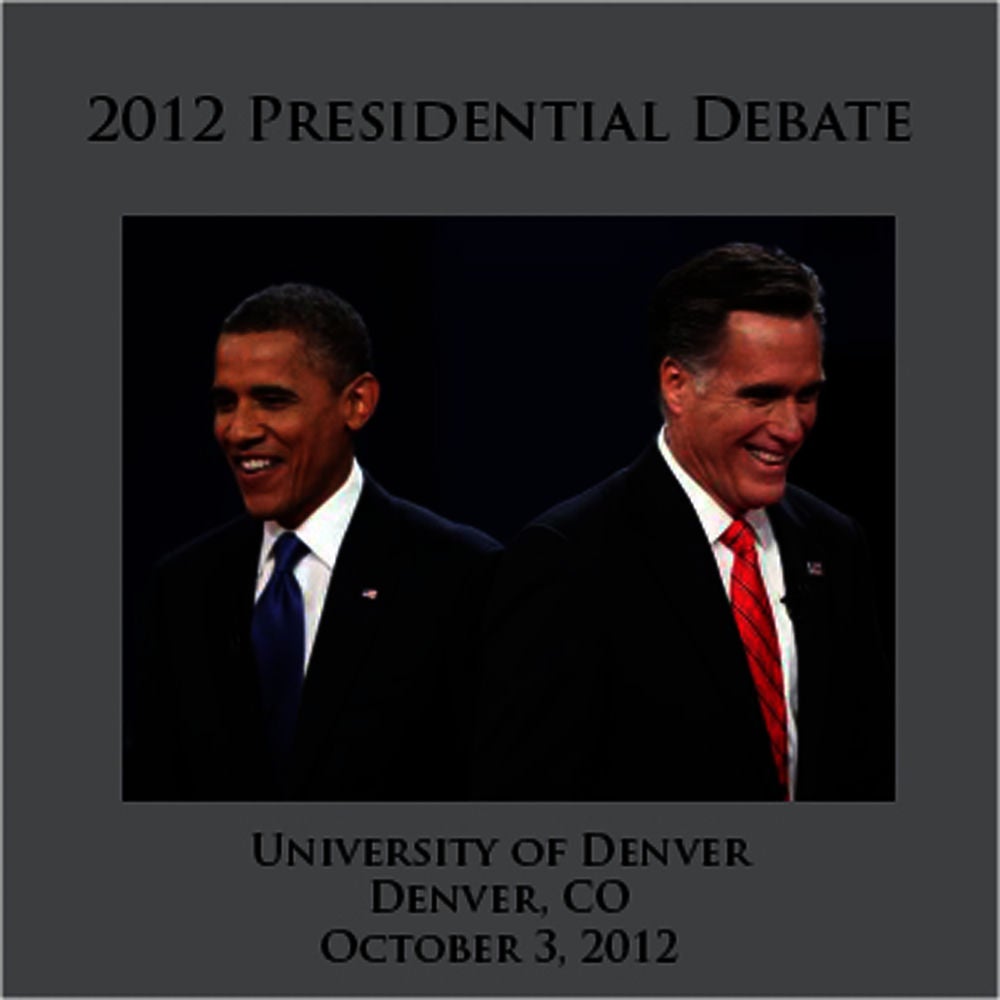 The Presidential Debate #1 - 10/3/2012