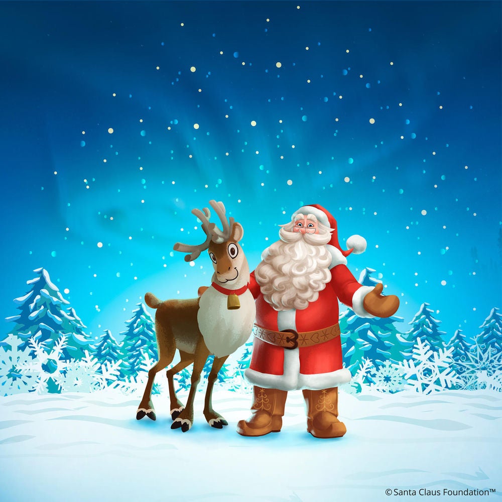 Santa Claus and the Nature