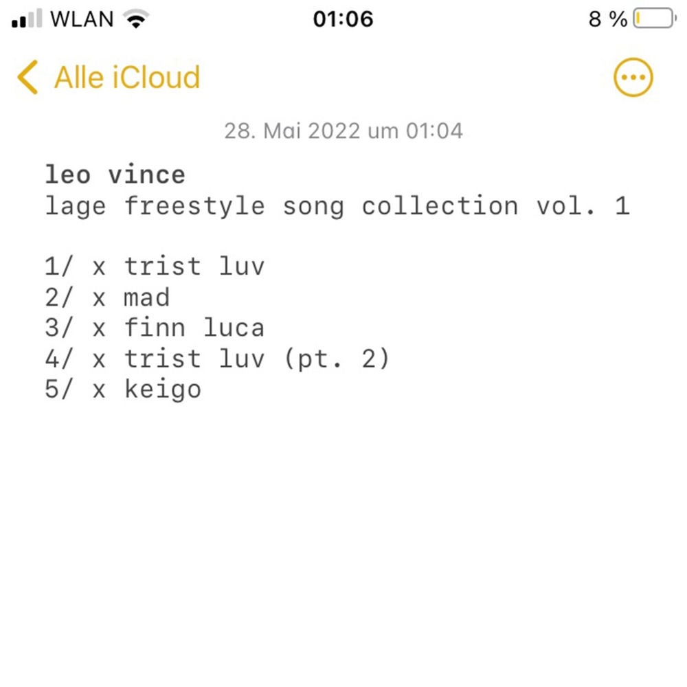 Lage Freestyle Song Collection Vol. 1
