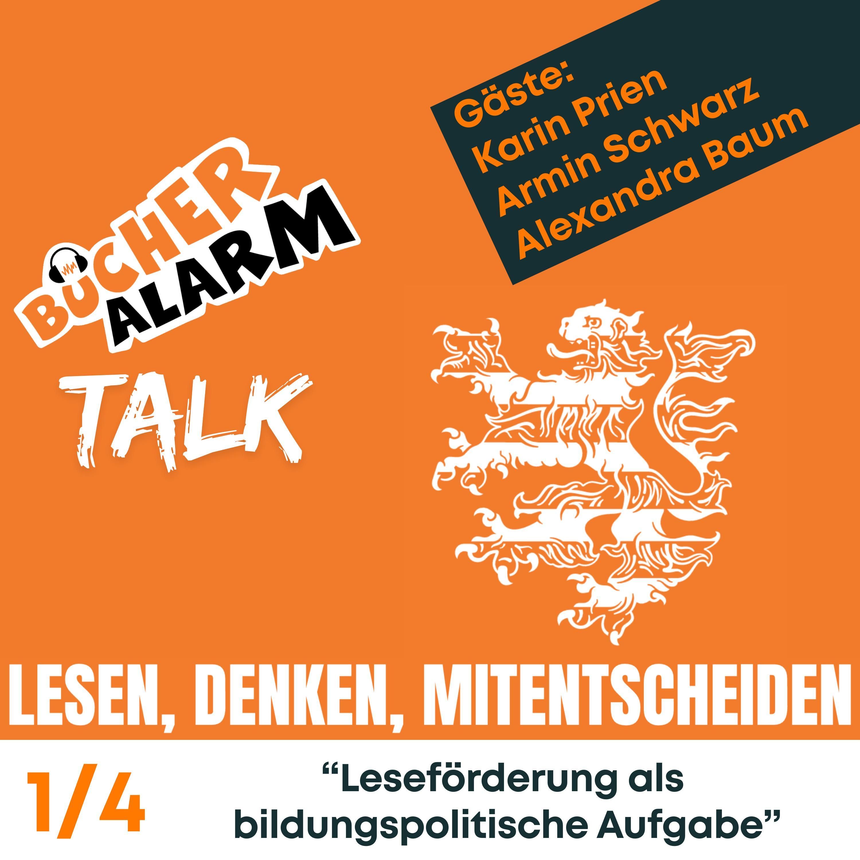 💥Berlin-SPEZIAL 1/4 : Leseförderung als bildungspolitische Aufgabe mit Karin Prien und Armin Schwarz