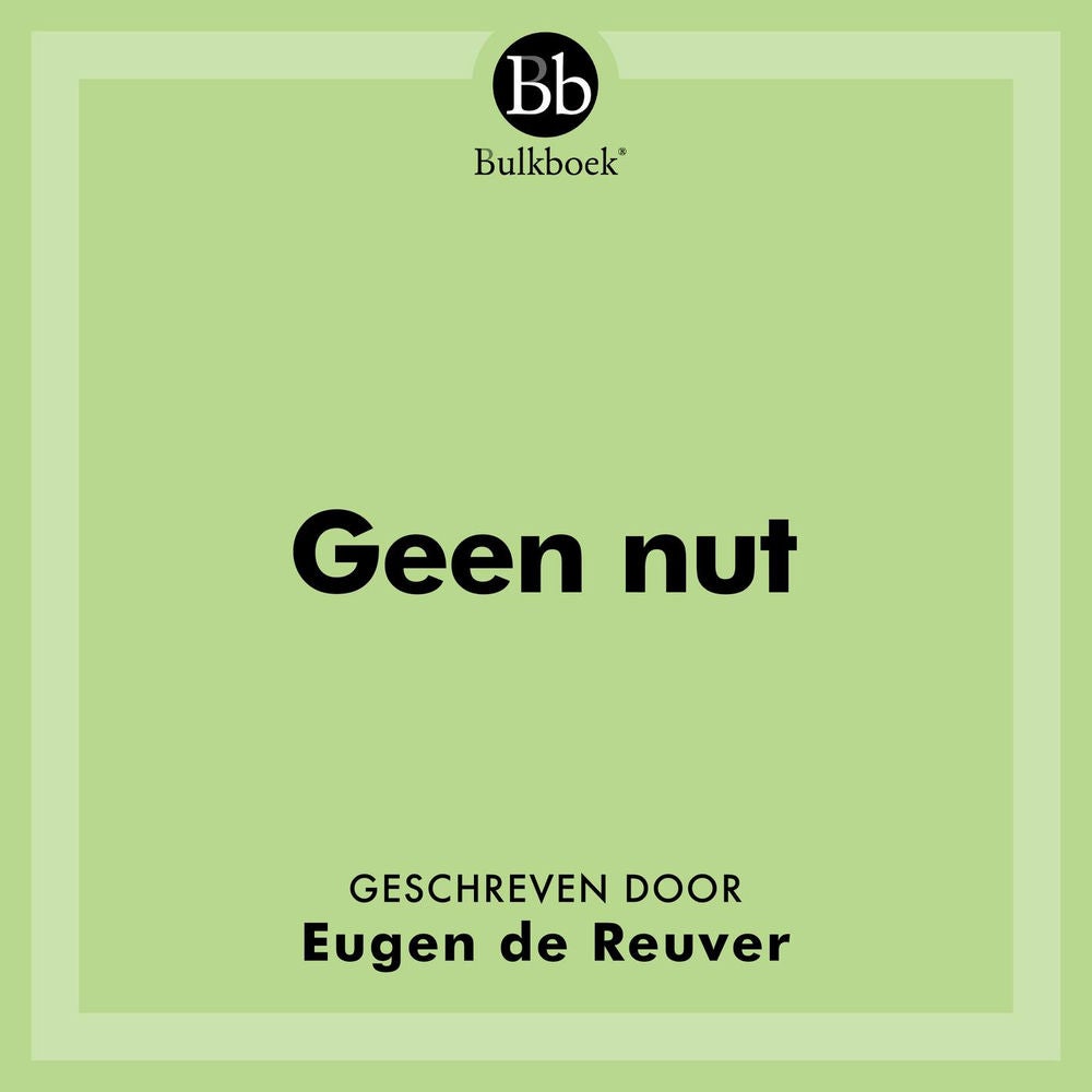 Geen nut (feat. Marijn Prakke)