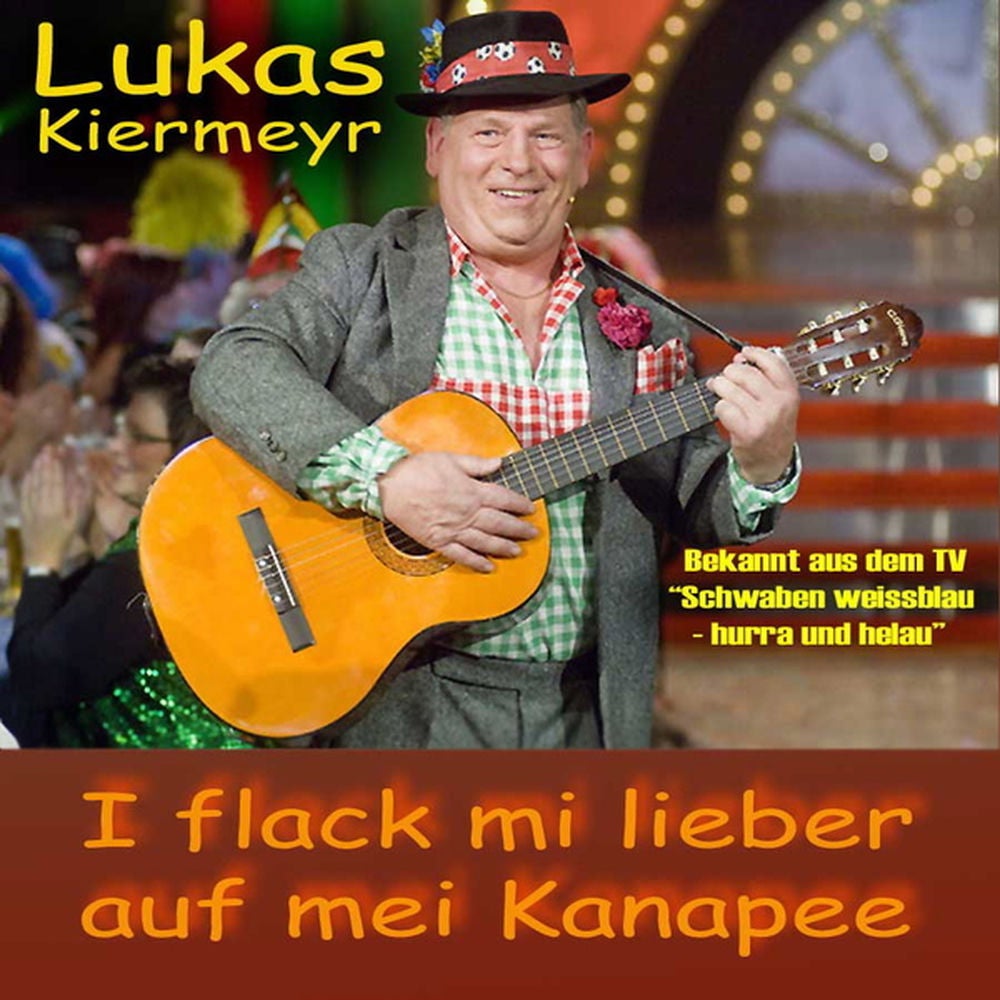 I Flack Mi Lieber Auf Mei Kanapee
