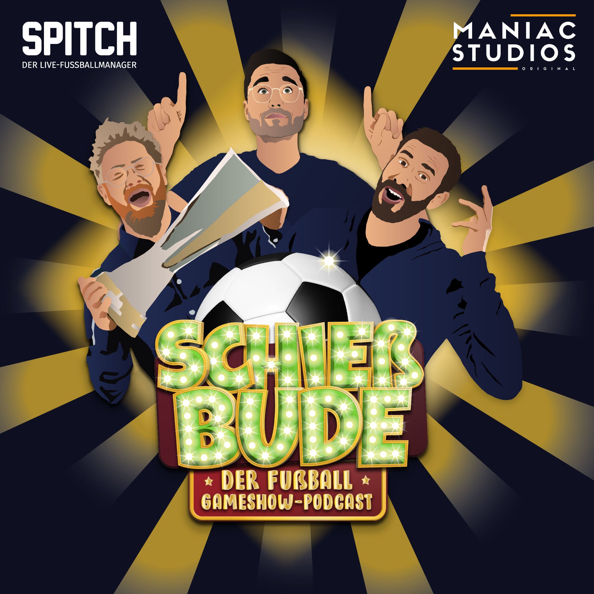 EMPFEHLUNG: Die Schießbude - der erste Fußball Gameshow-Podcast Deutschlands