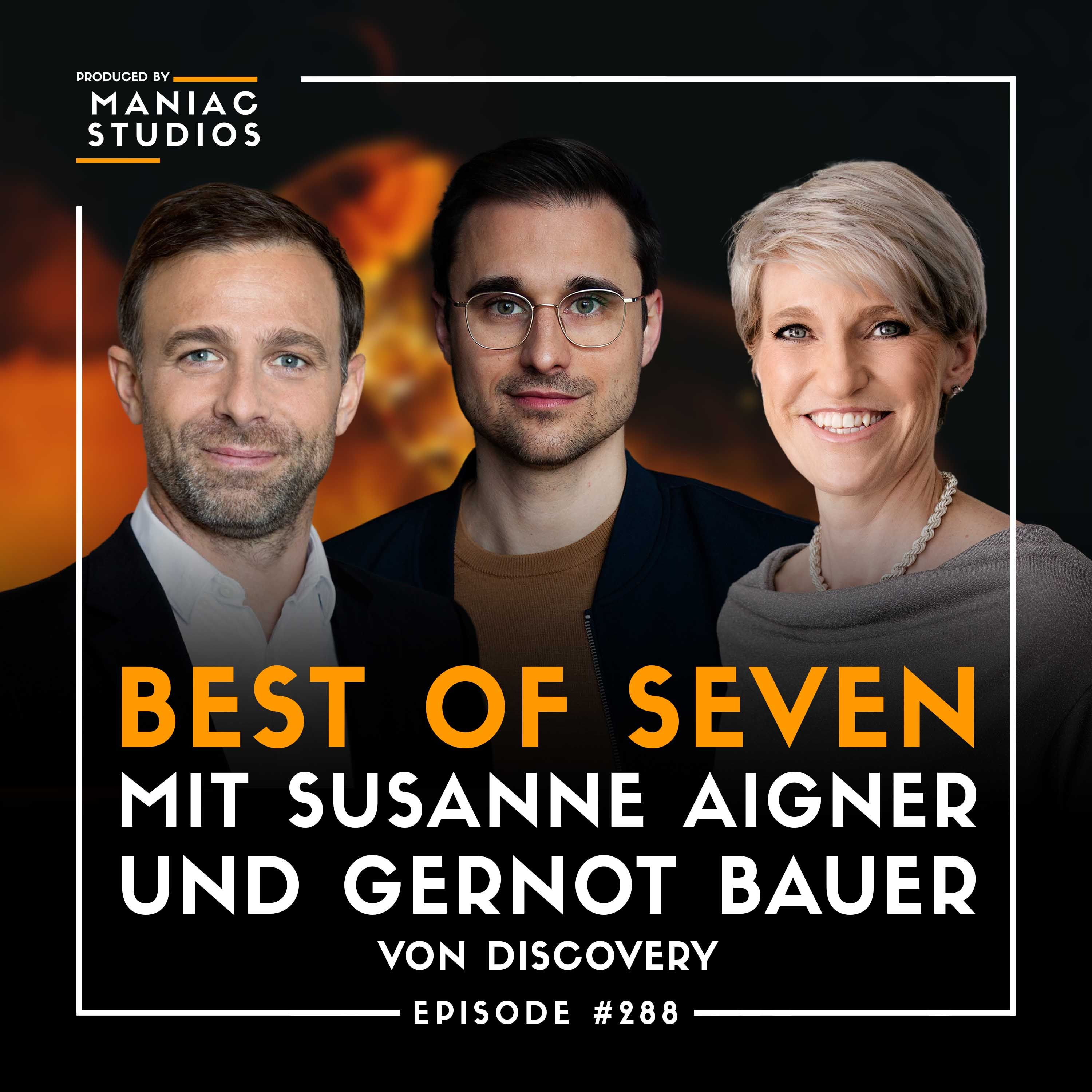 #288: „Selten ist ein Schaden ohne Nutzen" - mit Susanne Aigner & Gernot Bauer von Eurosport | Best-of-Seven