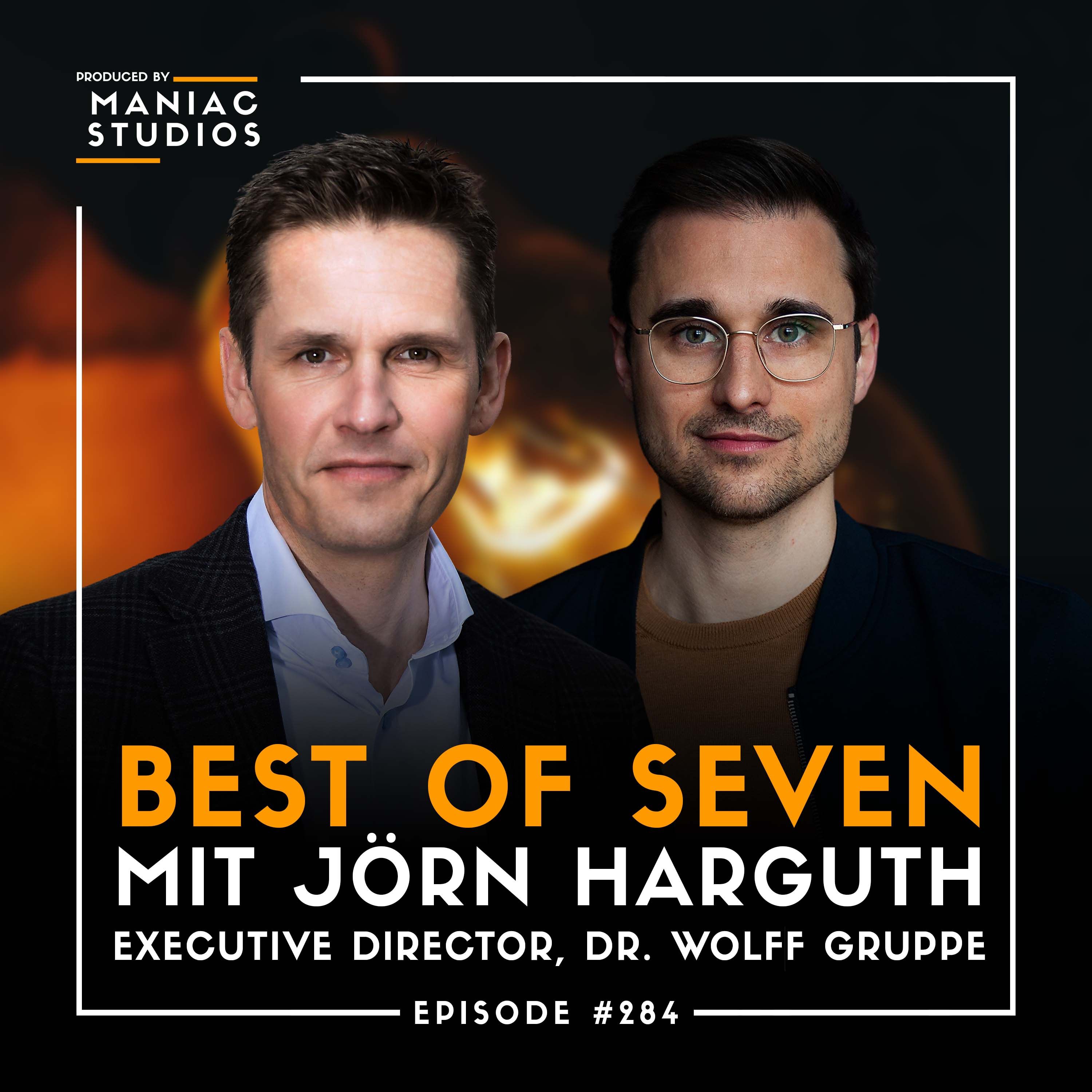 #284: „Reagiere nicht zu schnell" - mit Jörn Harguth von Alpecin | Best-of-Seven