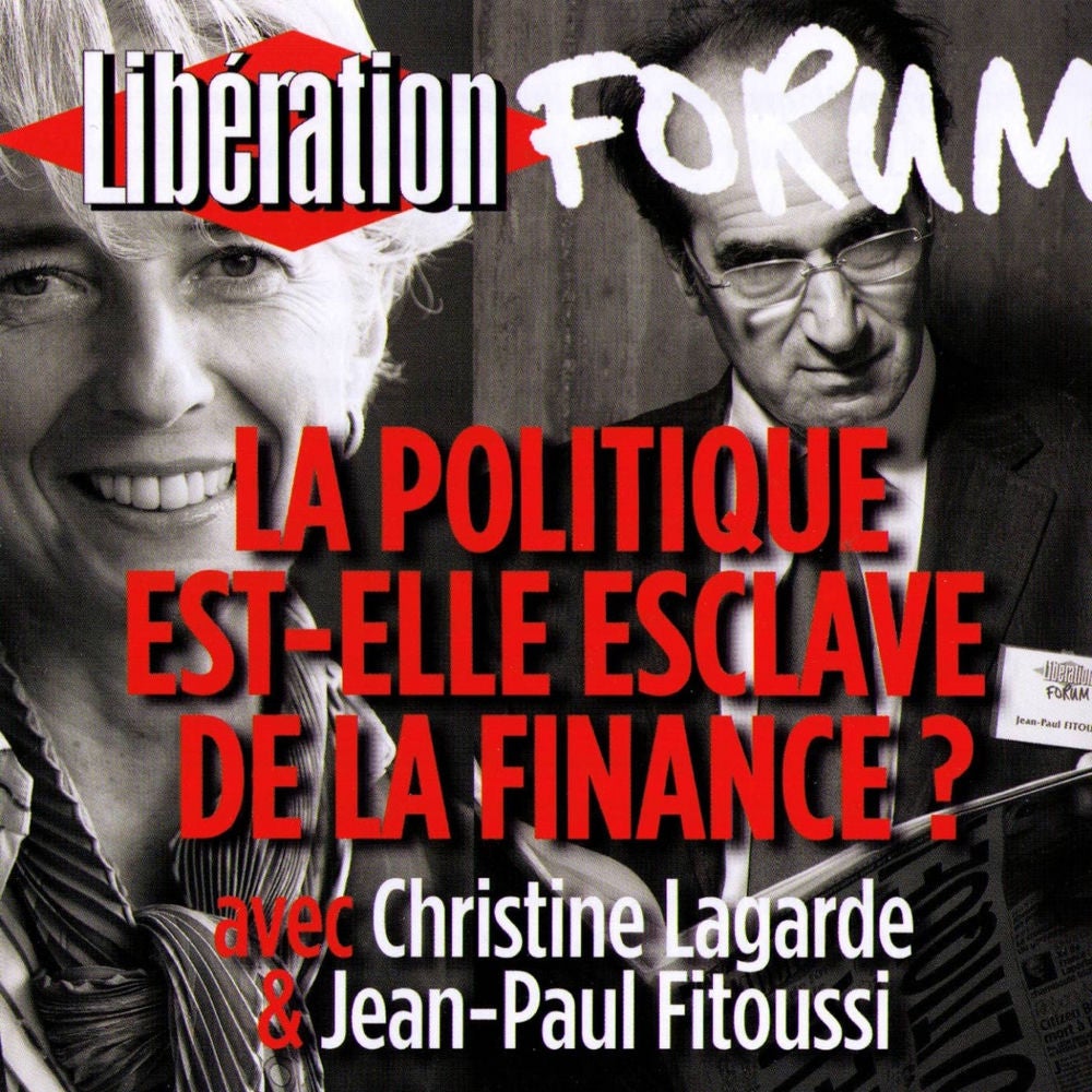 Libération Forum : La politique est-elle esclave de la finance ?