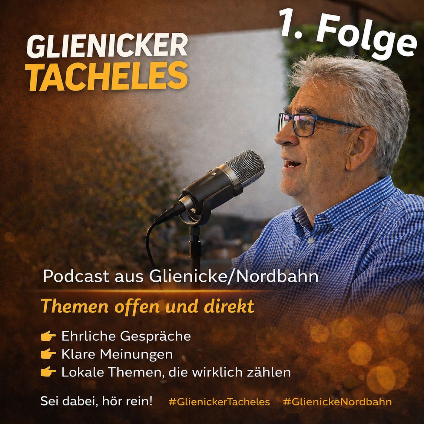 Premiere: Glienicker Tacheles – Klartext aus Glienicke