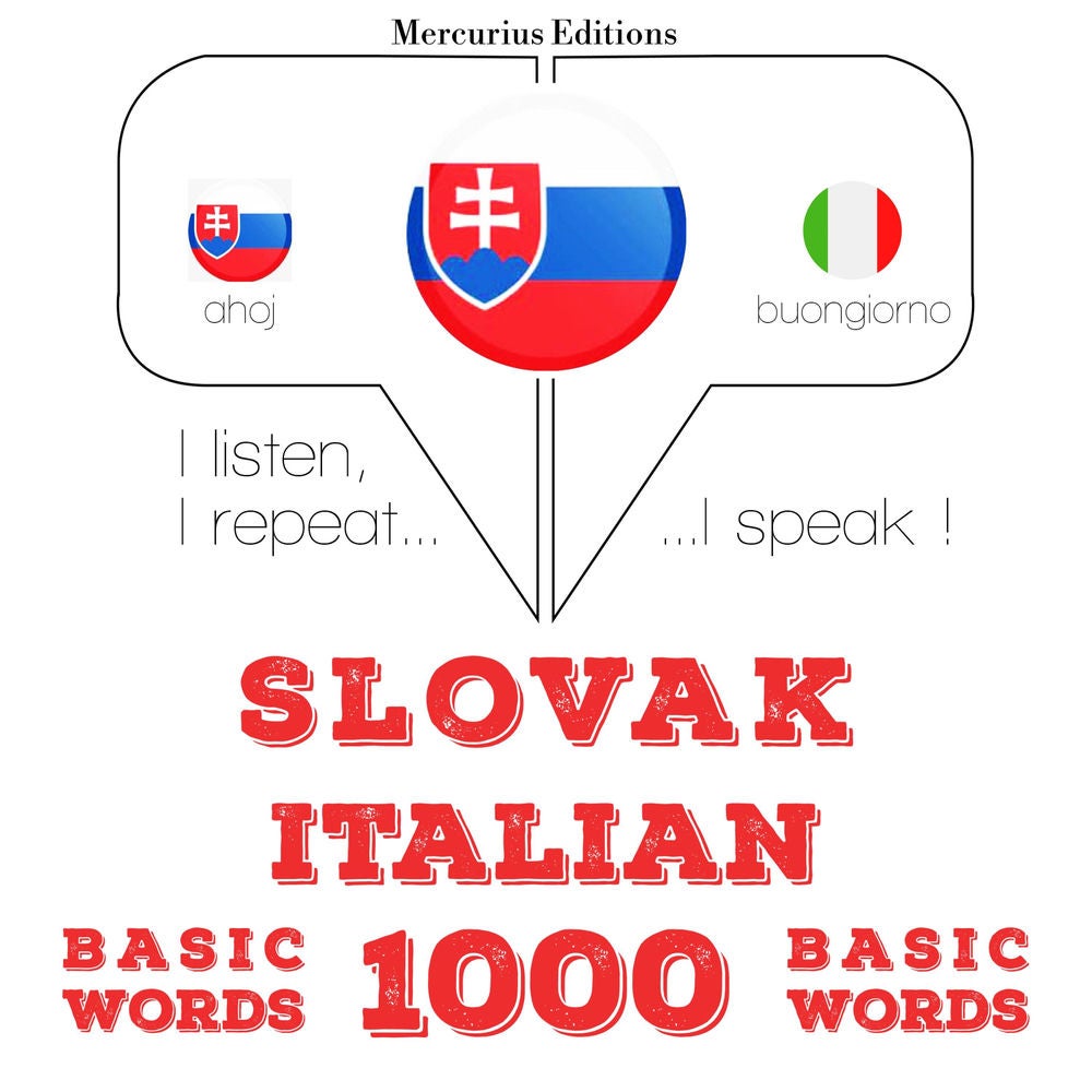 Slovenský - Talianski: 1000 základných slov