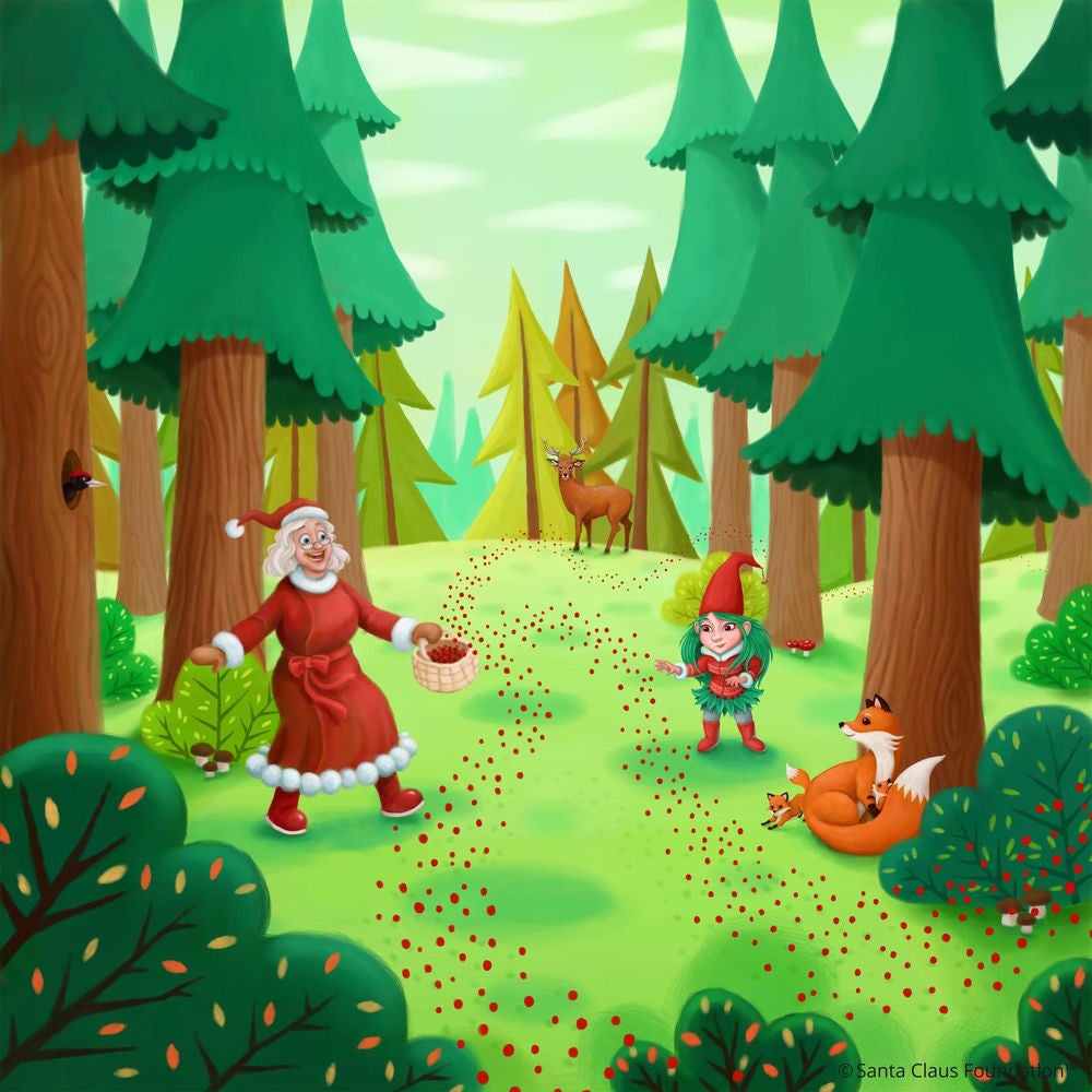 Santa Claus and the Seasons of the Year