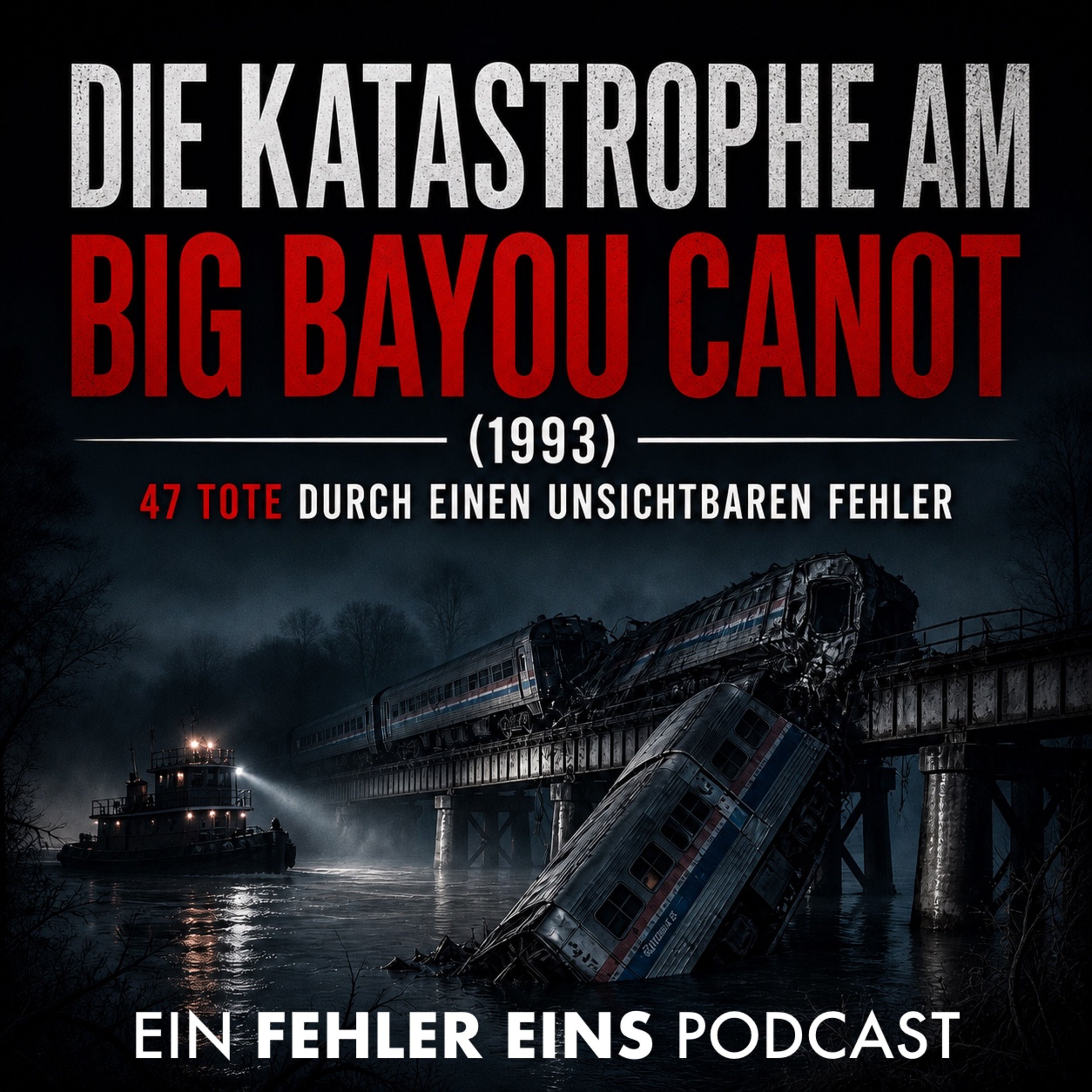 Die Katastrophe am Big Bayou Canot (1993): 47 Tote durch einen unsichtbaren Fehler | Die tragische Geschichte des Amtrak Sunset Limited