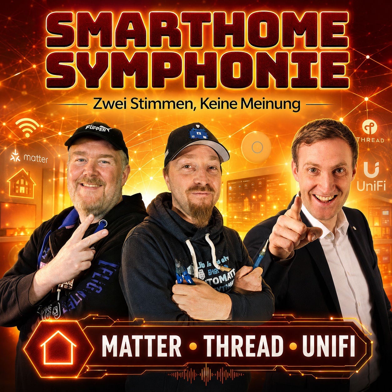 Podcast 23 heute mit Netzwerker Jan Pförtner über Matter / Thread / Unifi