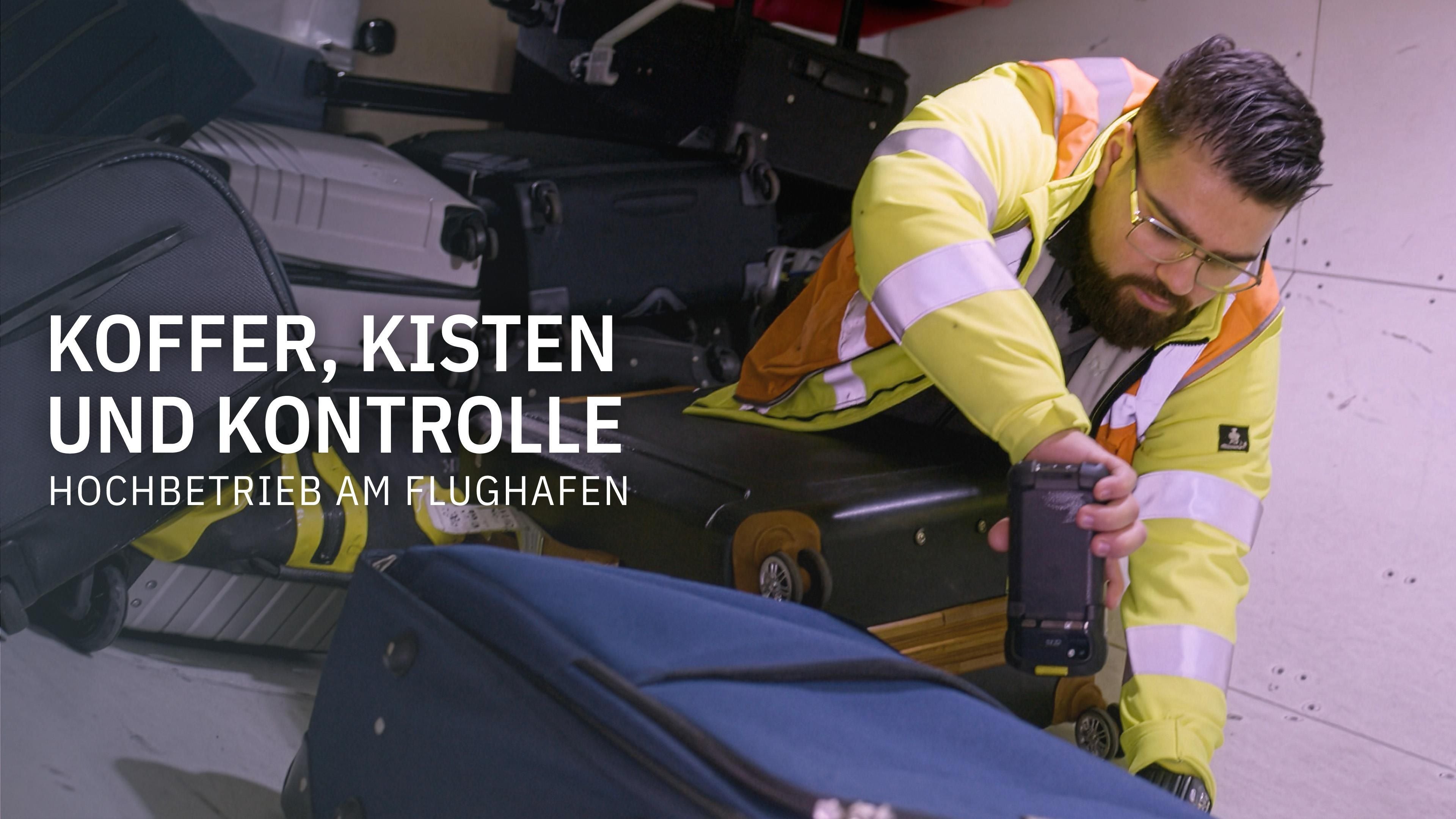 Koffer, Kisten und Kontrolle - Hochbetrieb am Flughafen