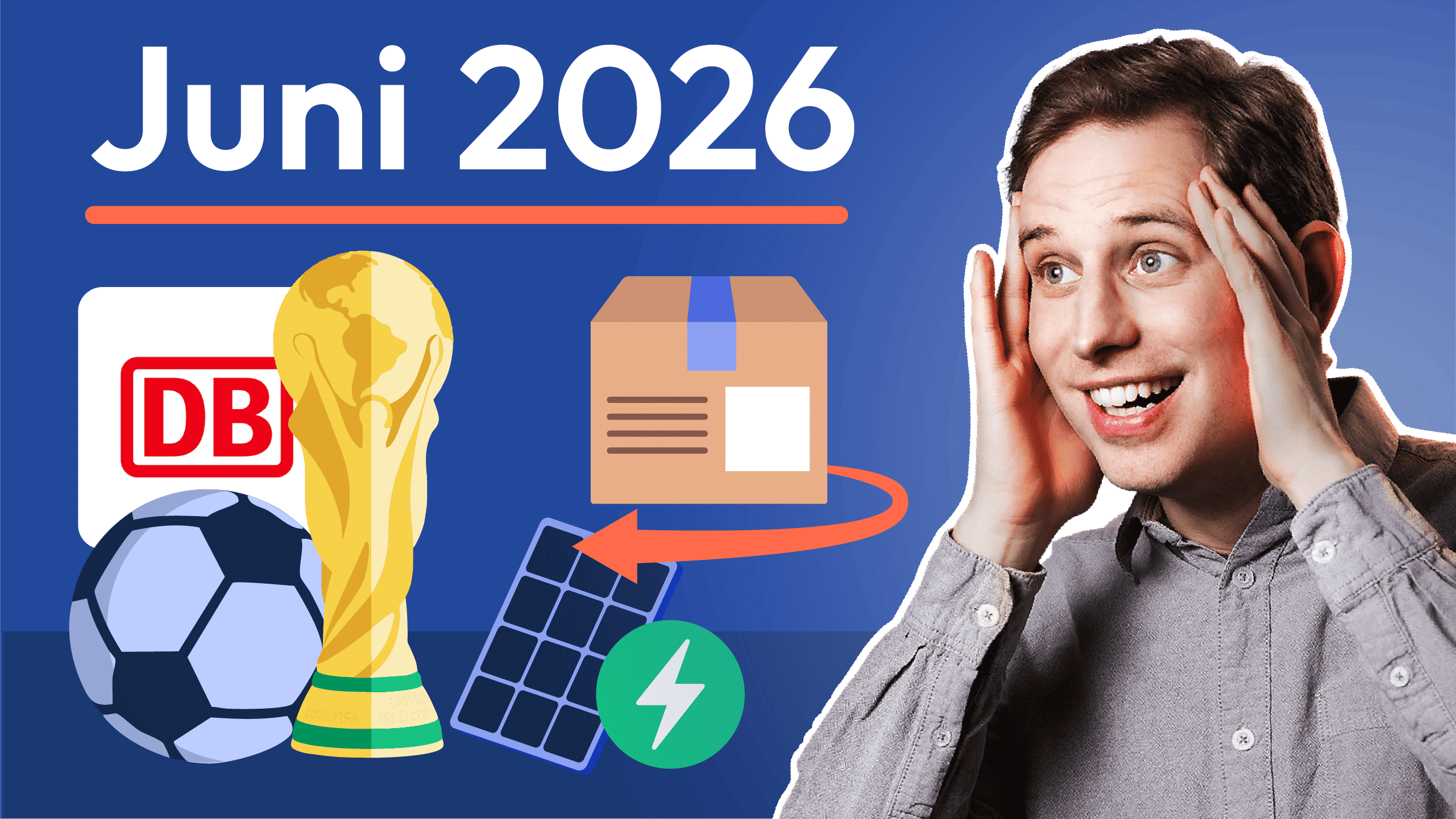 NEU im Juni 2026: Transparente Gehälter, Strom-Sharing, WM, Bahncard 100, Trade Republic Aktion!