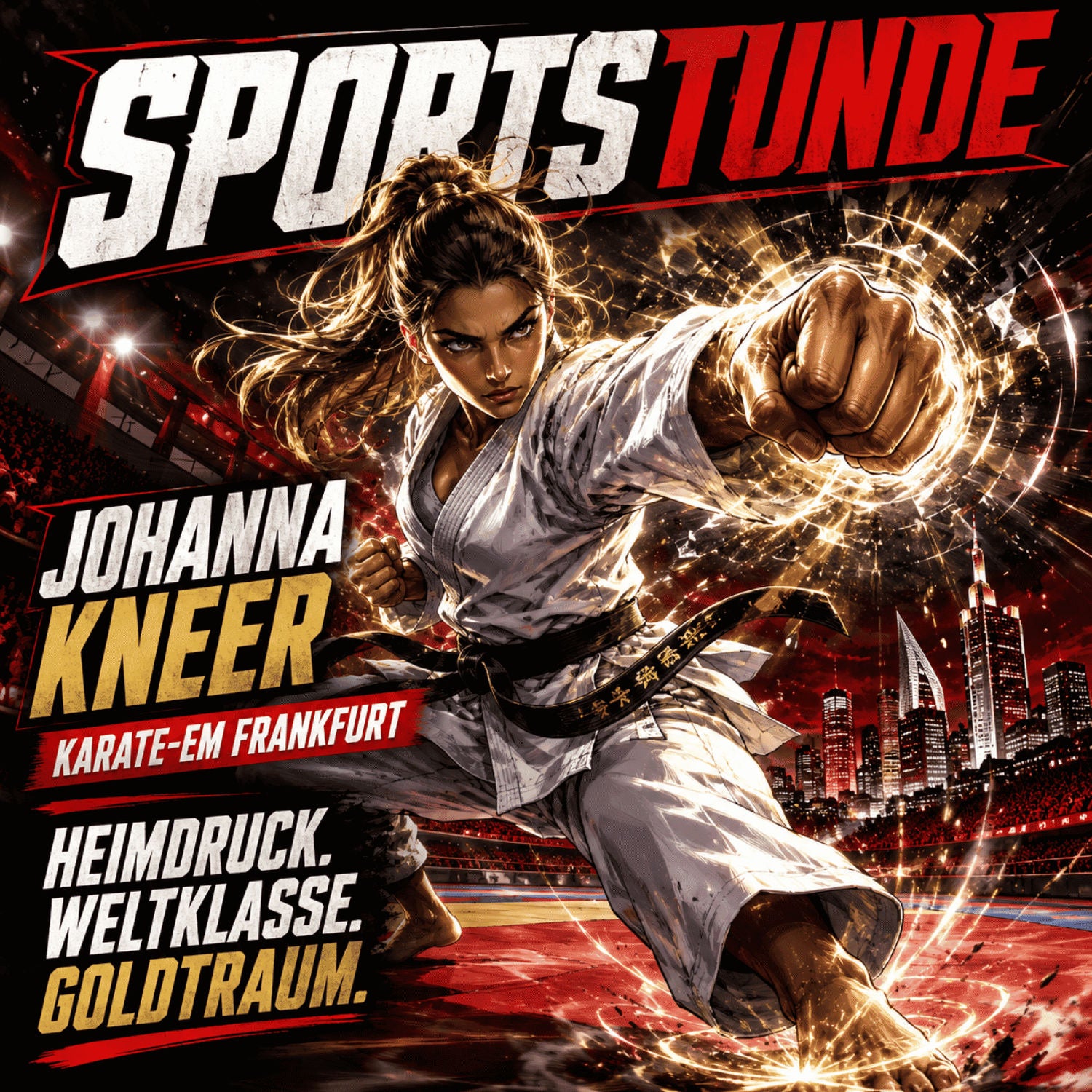 Johanna Kneer vor der Karate-EM in Frankfurt: Heimspiel, Druck und Gold-Mission