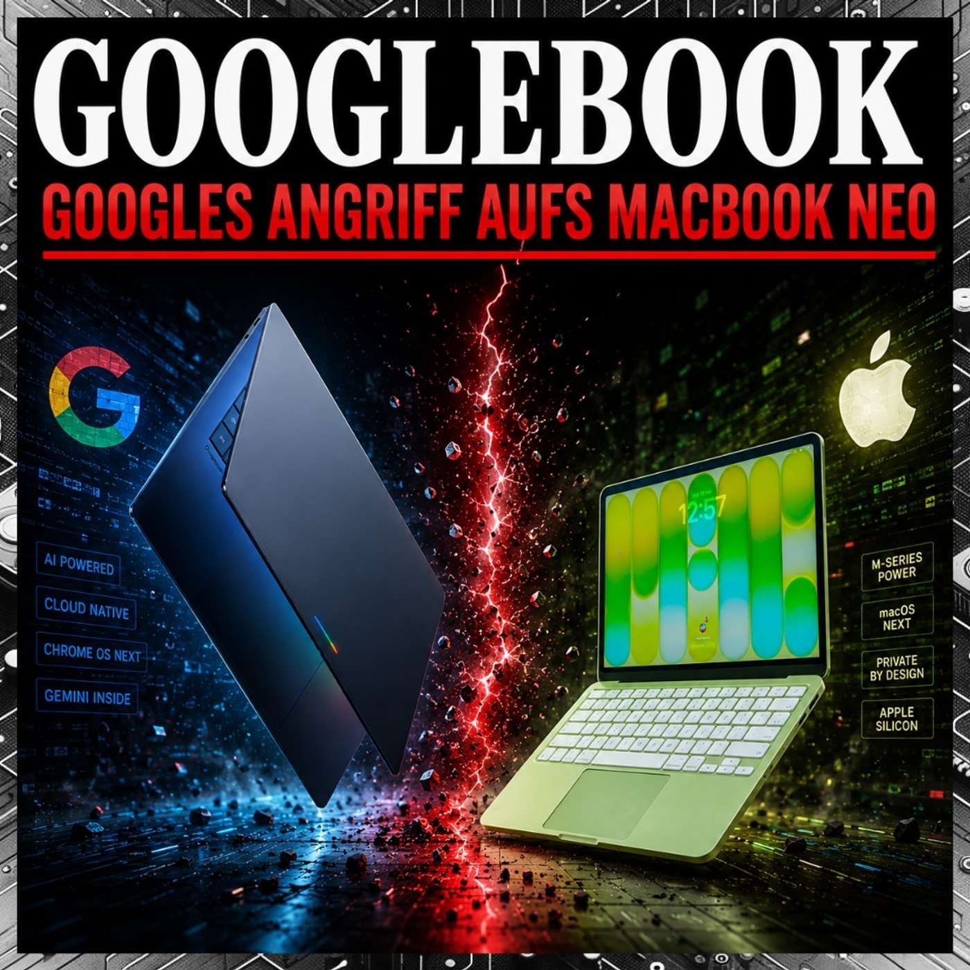 Googlebook - Googles Angriff auf Apples MacBook Neo