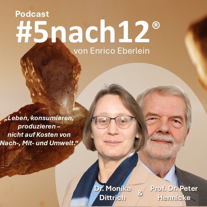 #5nach12 mit Dr. Monika Dittrich, Prof. Dr. Peter Hennicke und Enrico Eberlein