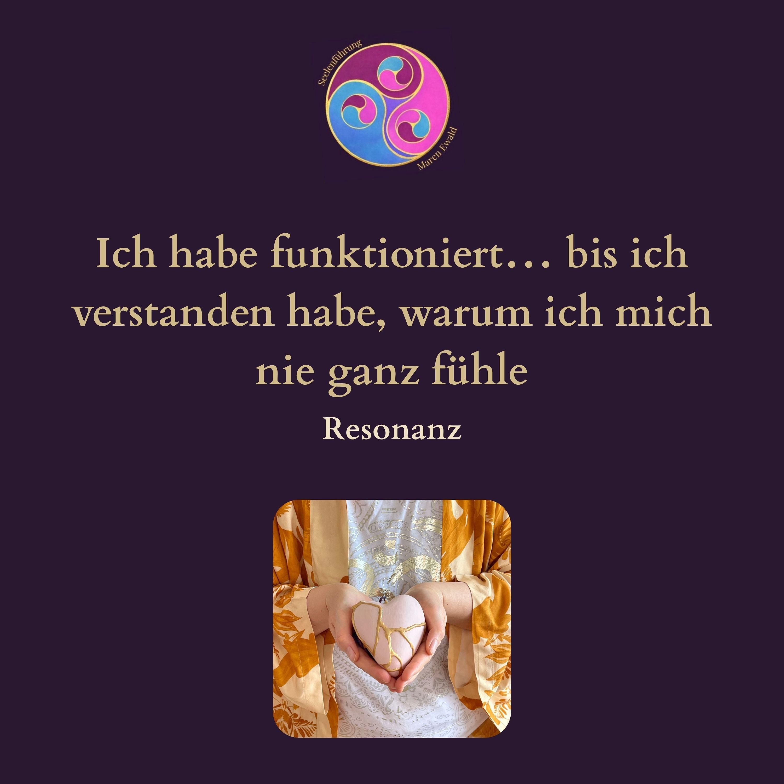 Resonanz: Ich habe funktioniert… bis ich verstanden habe, warum ich mich nie ganz fühle