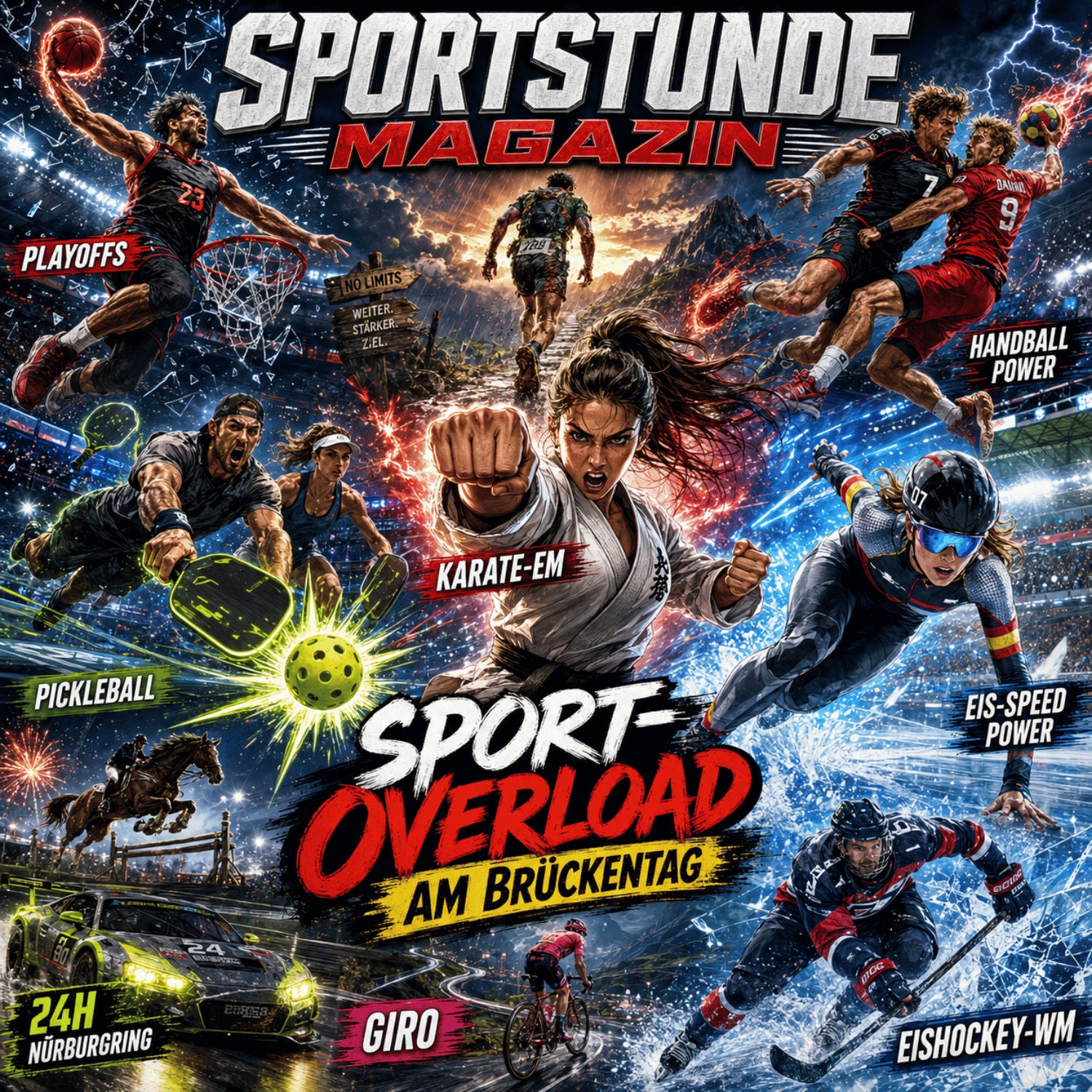 Brückentag-Spezial: Pickleball, Playoffs, WM-Fieber und Sportwahnsinn am Wochenende