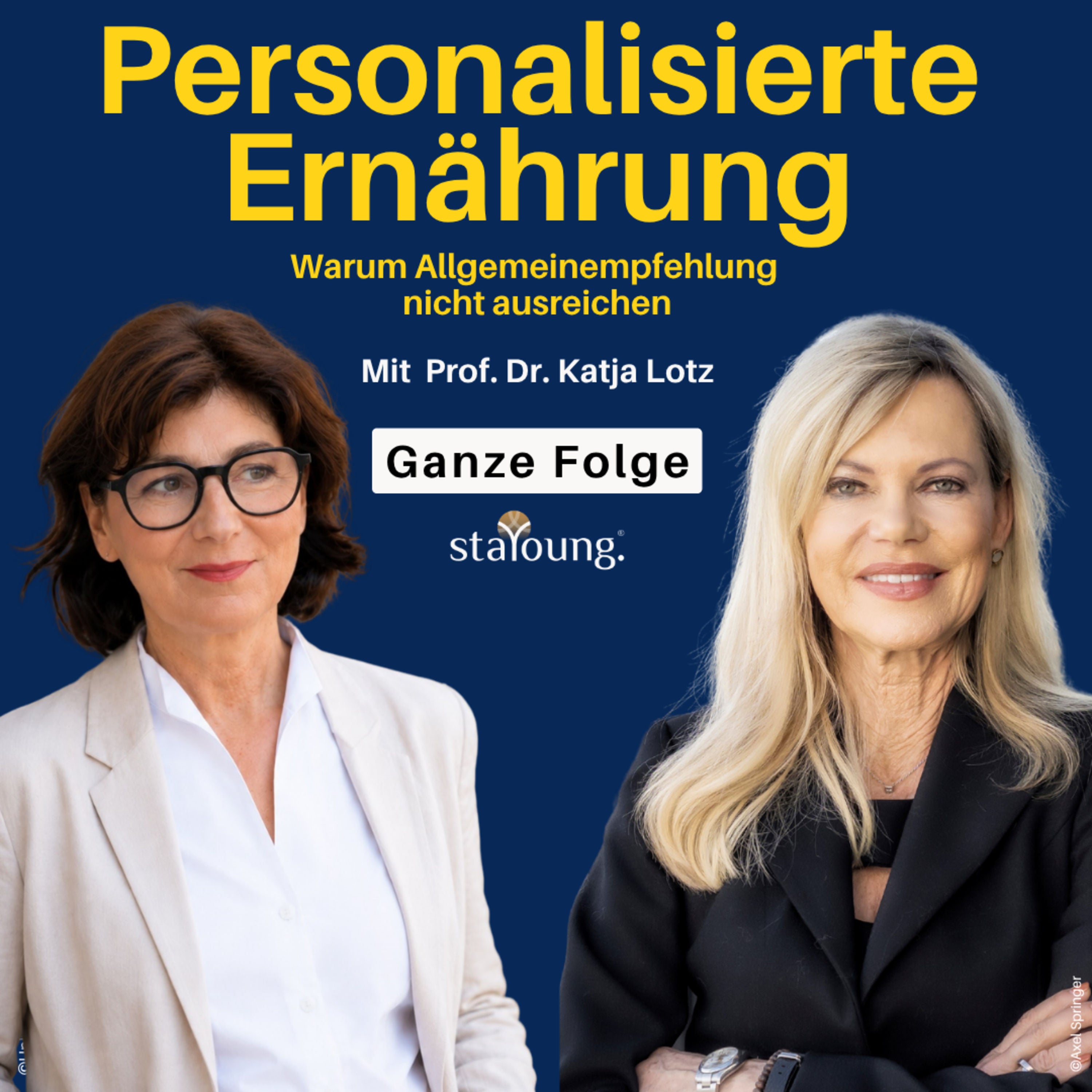 Personalisierte Ernährung: Warum Allgemeinempfehlungen nicht reichen | Nina Ruge & Prof. Dr. Lotz
