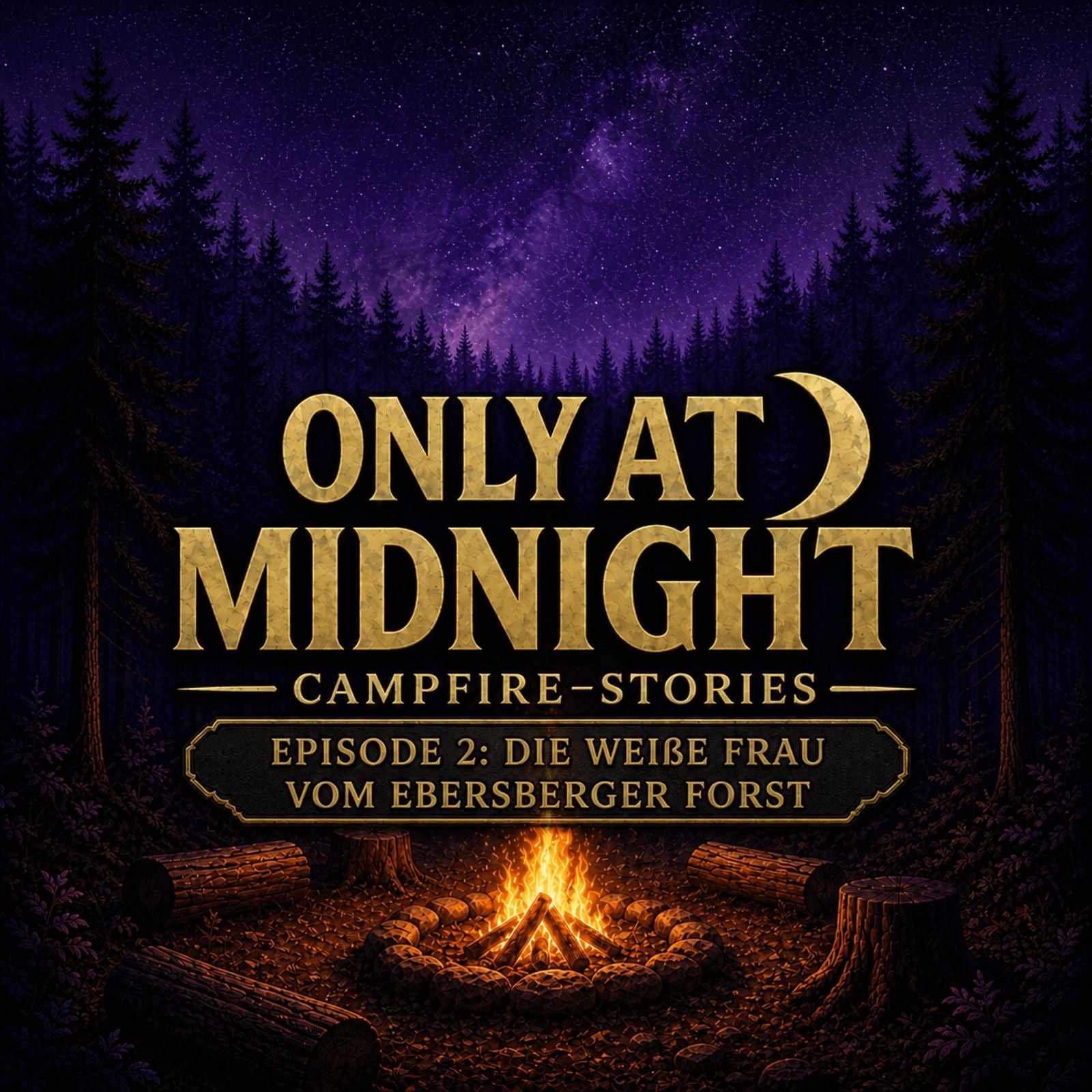 Only at Midnight – Campfire Storys - #002 Die weiße Frau vom Ebersberger Forst