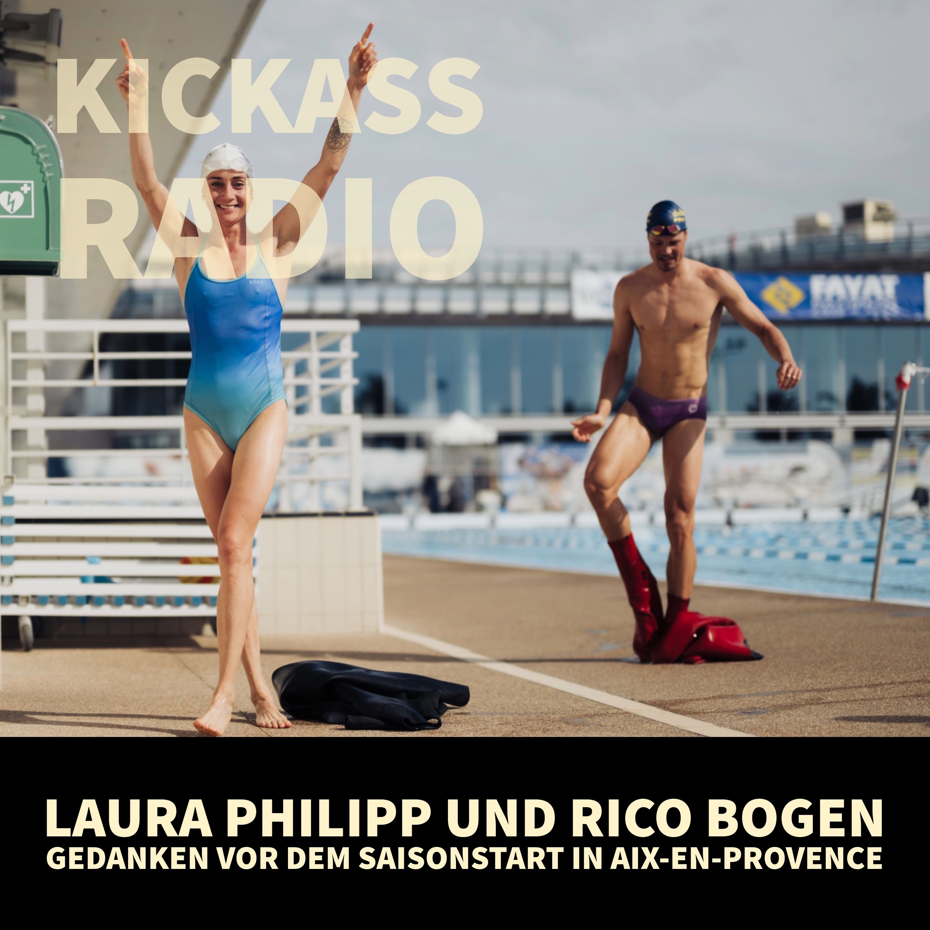 KickassRadio 22| 26 - Laura und Rico vor dem Start in Aix-en-Provence