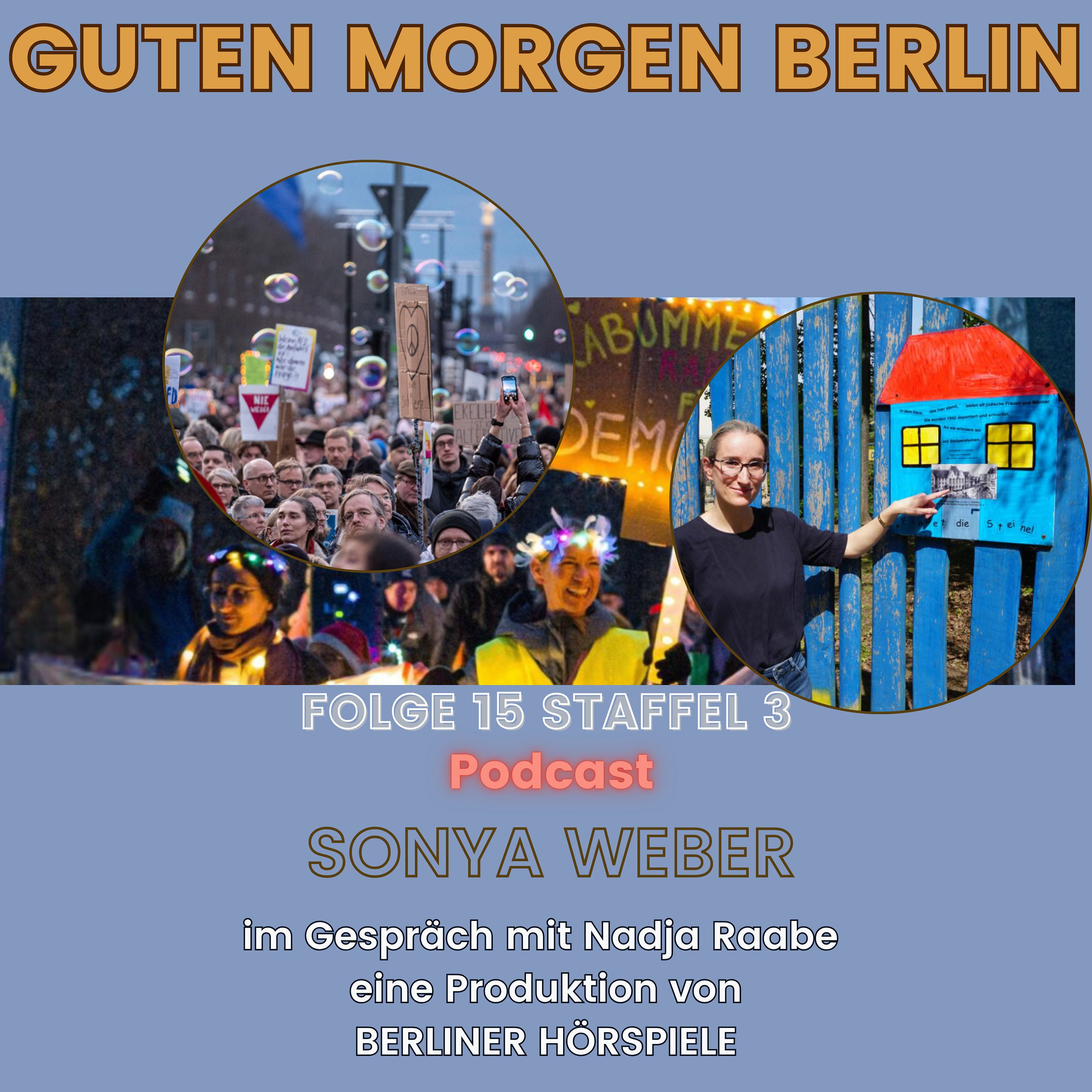 Sonya Weber zu Gast bei Guten Morgen Berlin - Der Podcast