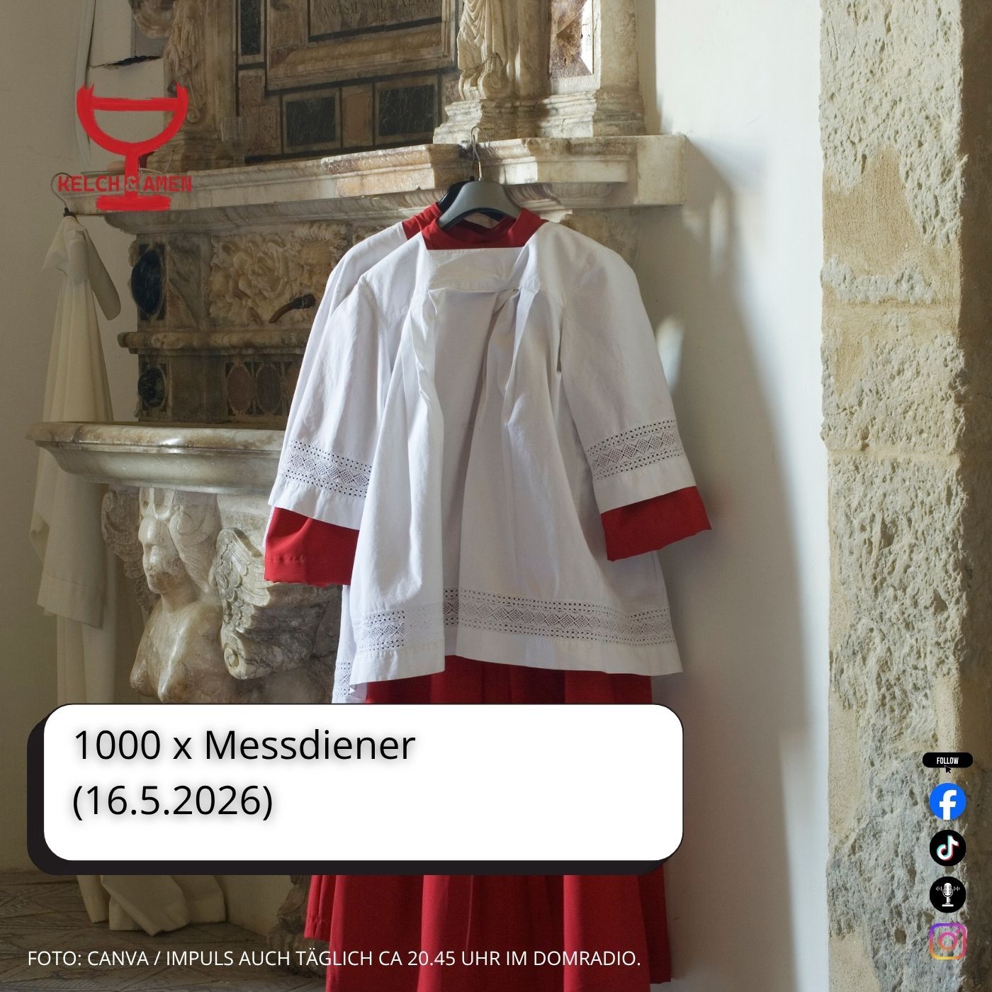 1000 x Messdiener // 16.5.2026