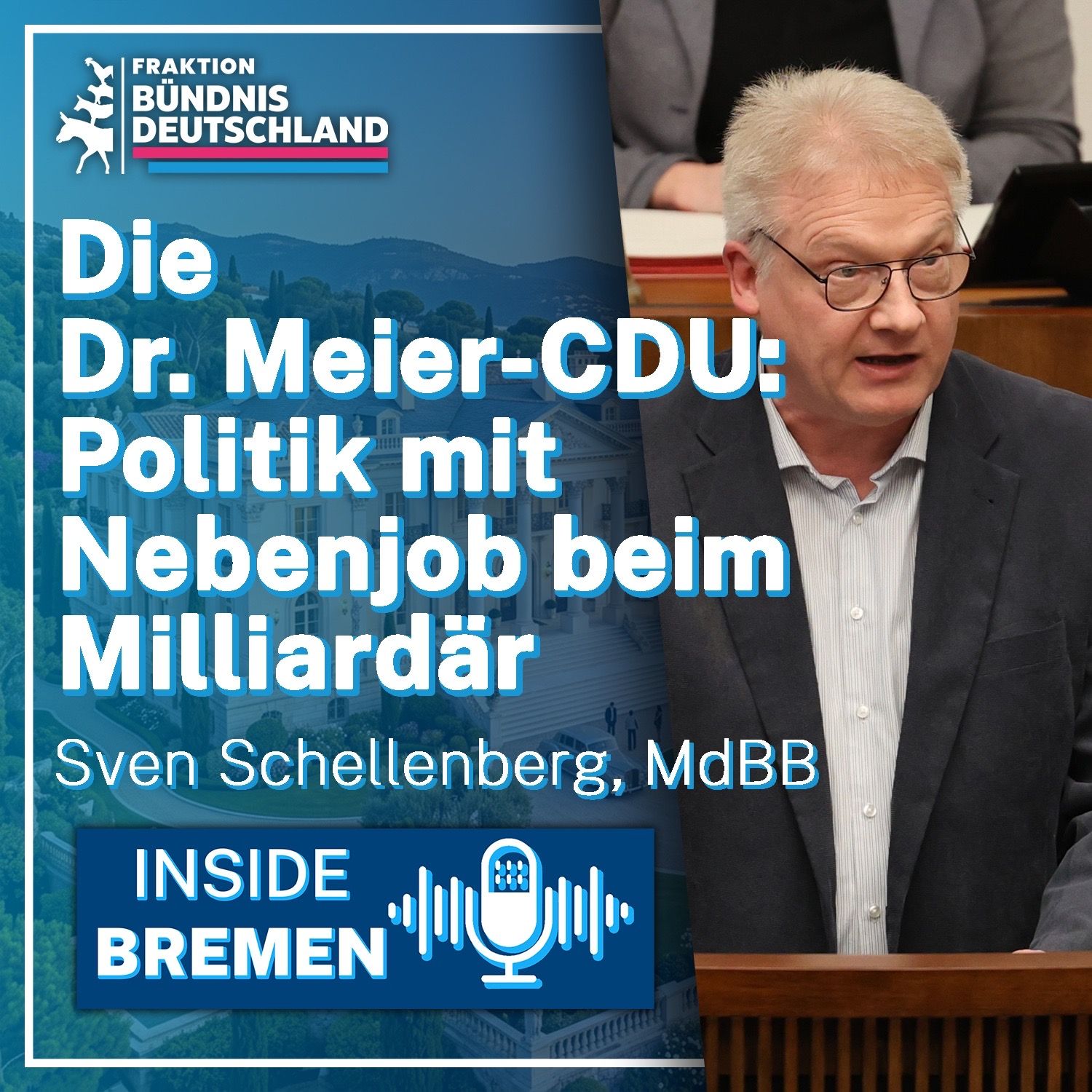 Die Dr.-Meier-CDU: Politik mit Nebenjob beim Milliardär