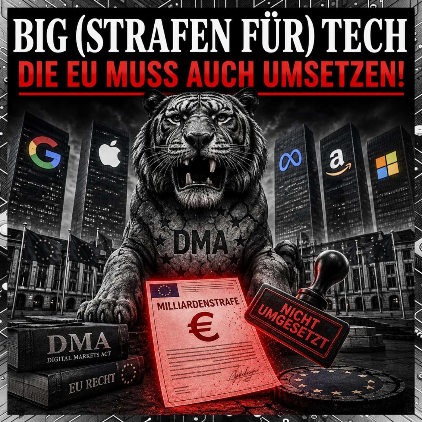 Milliardenstrafen für Big Tech - Die EU muss diese auch umsetzen!