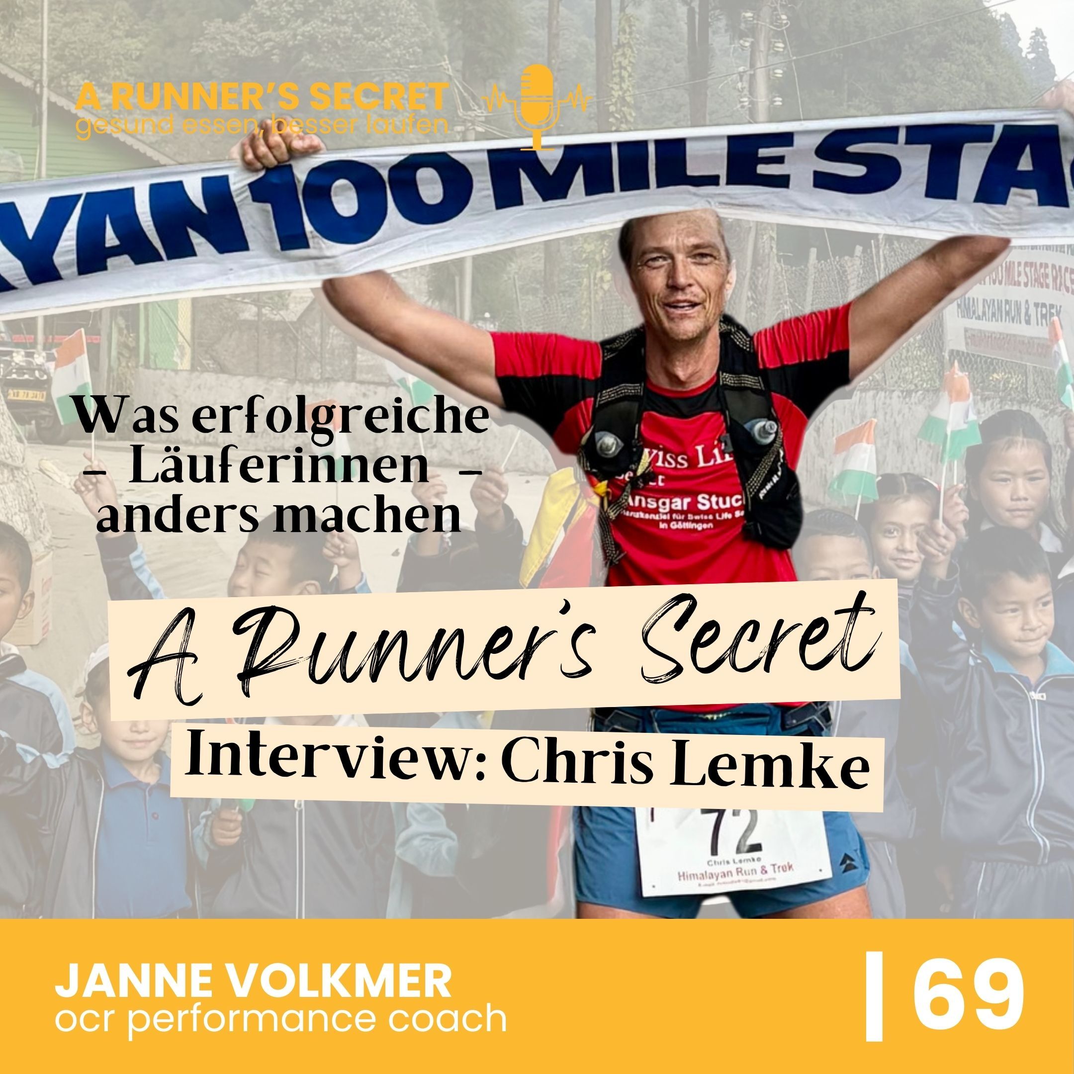 69 | A Runner's Secret: Interview mit Chris Lemke - Was erfolgreiche LäuferInnen anders machen