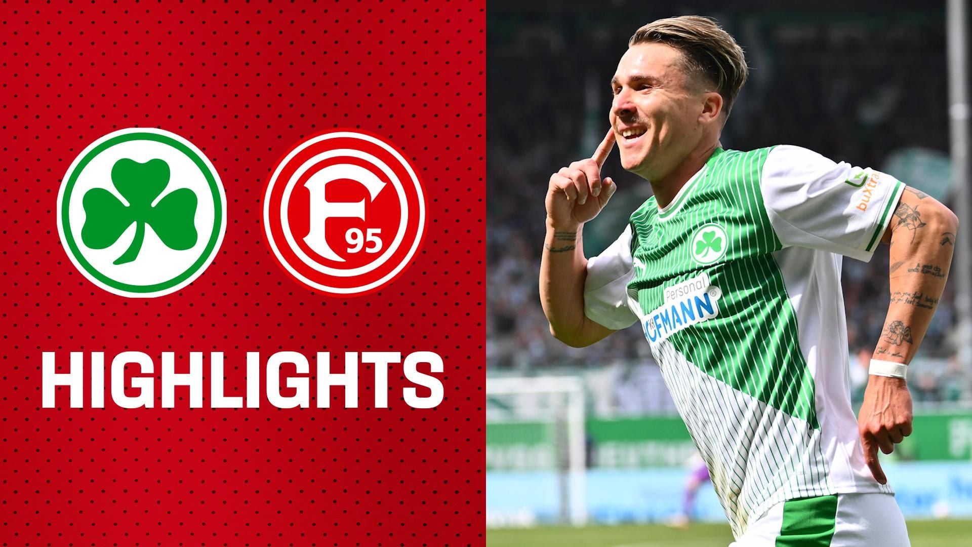 Fortuna am Ende: Fürth schießt Düsseldorf runter