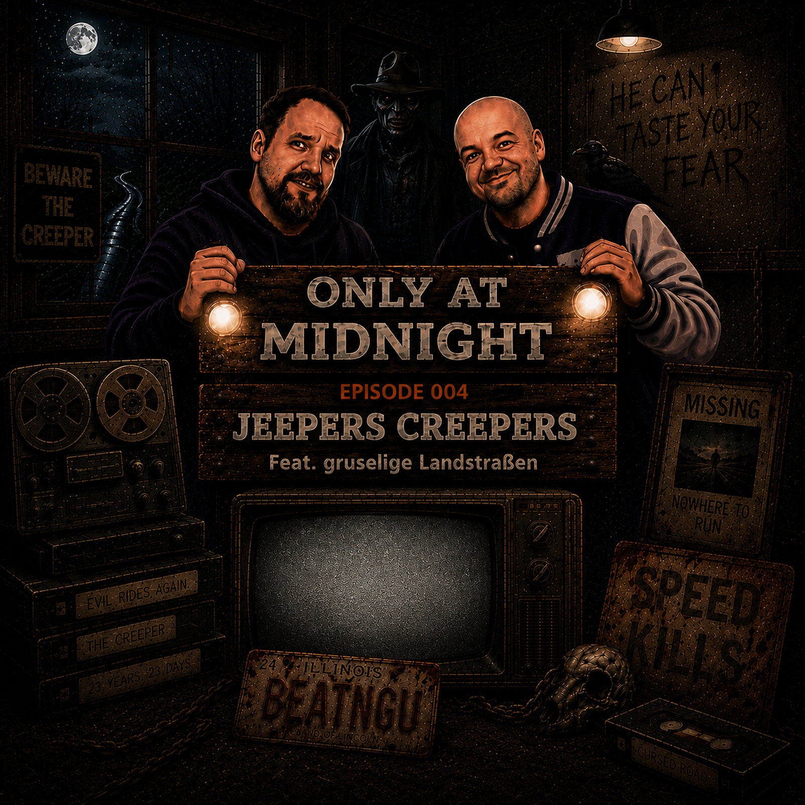 #004 - Jeepers Creepers: Highway-Horror, dunkle Legenden & der wahre Fall