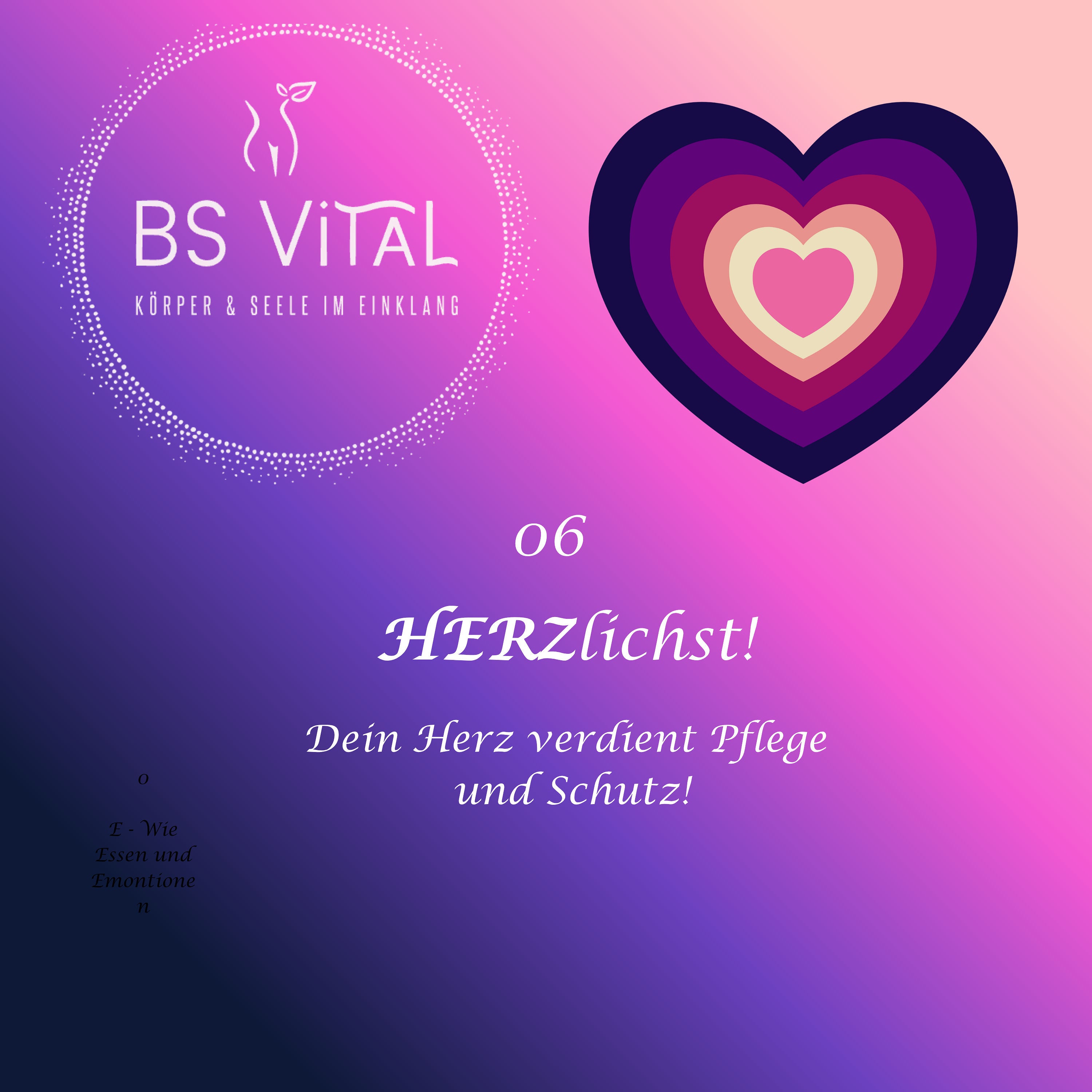 HERZlichst!