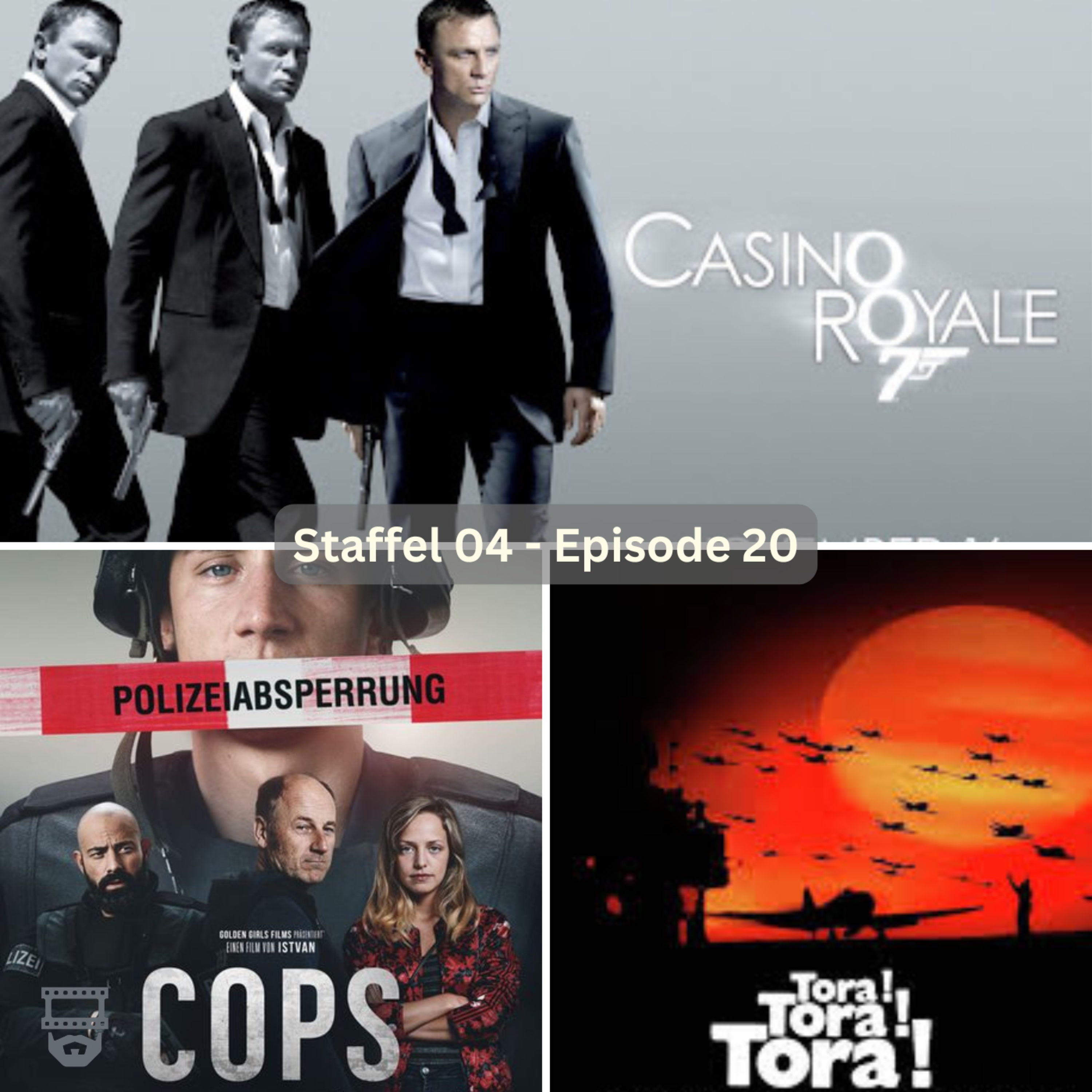 S04E20 - Cops, Tora! Tora! Tora!, Casino Royale