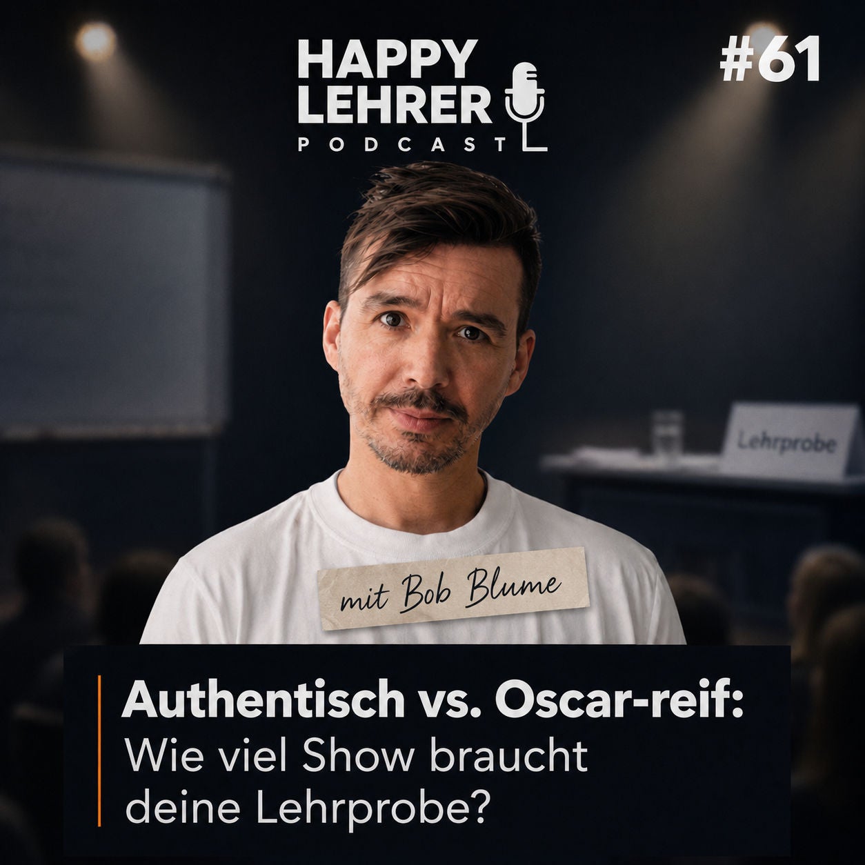#61 Authentisch vs. Oscar-reif: Wie viel Show braucht deine Lehrprobe?